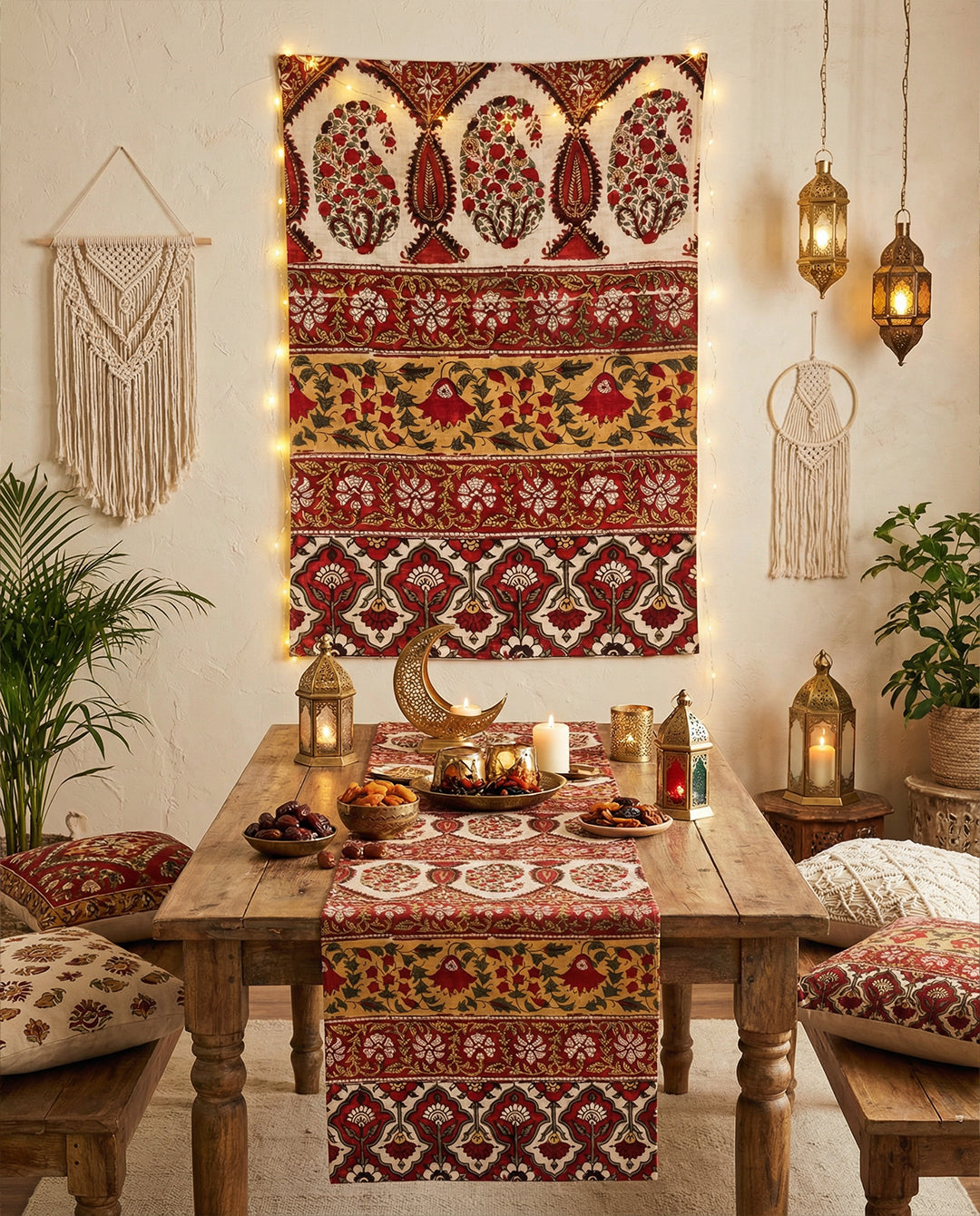 cushion + runner