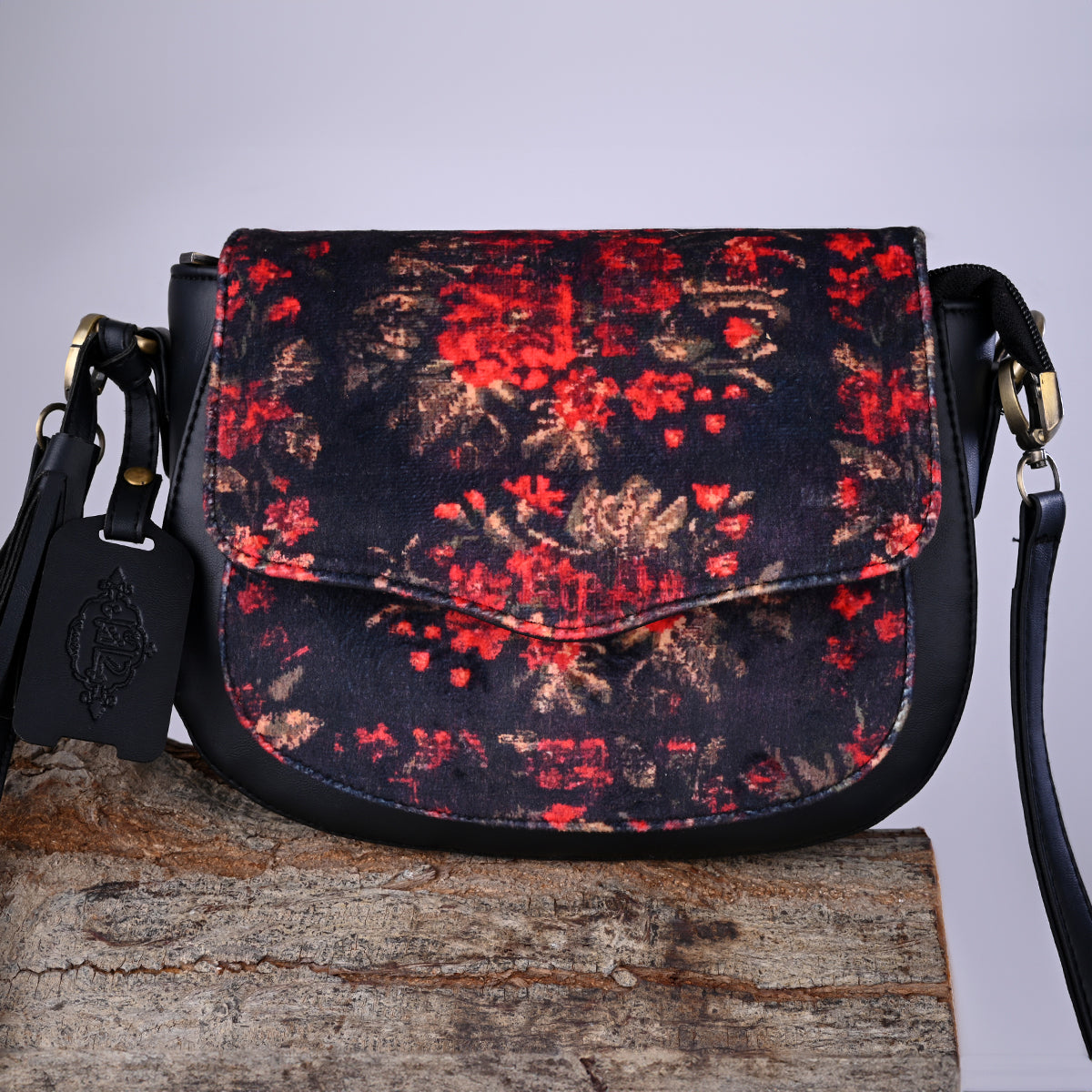 The HENZADA CrossBags _Painting flowery