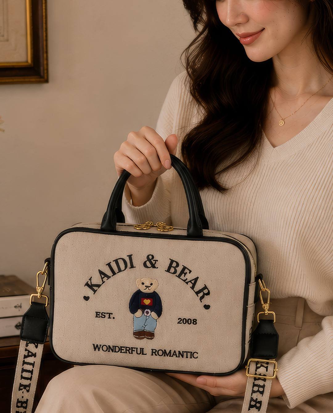KAIDI & BEAR - squared design