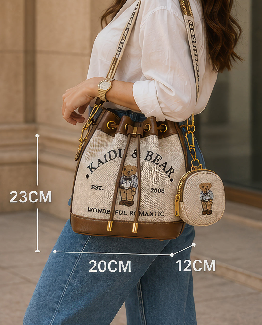 KAIDI & BEAR - bucket bag