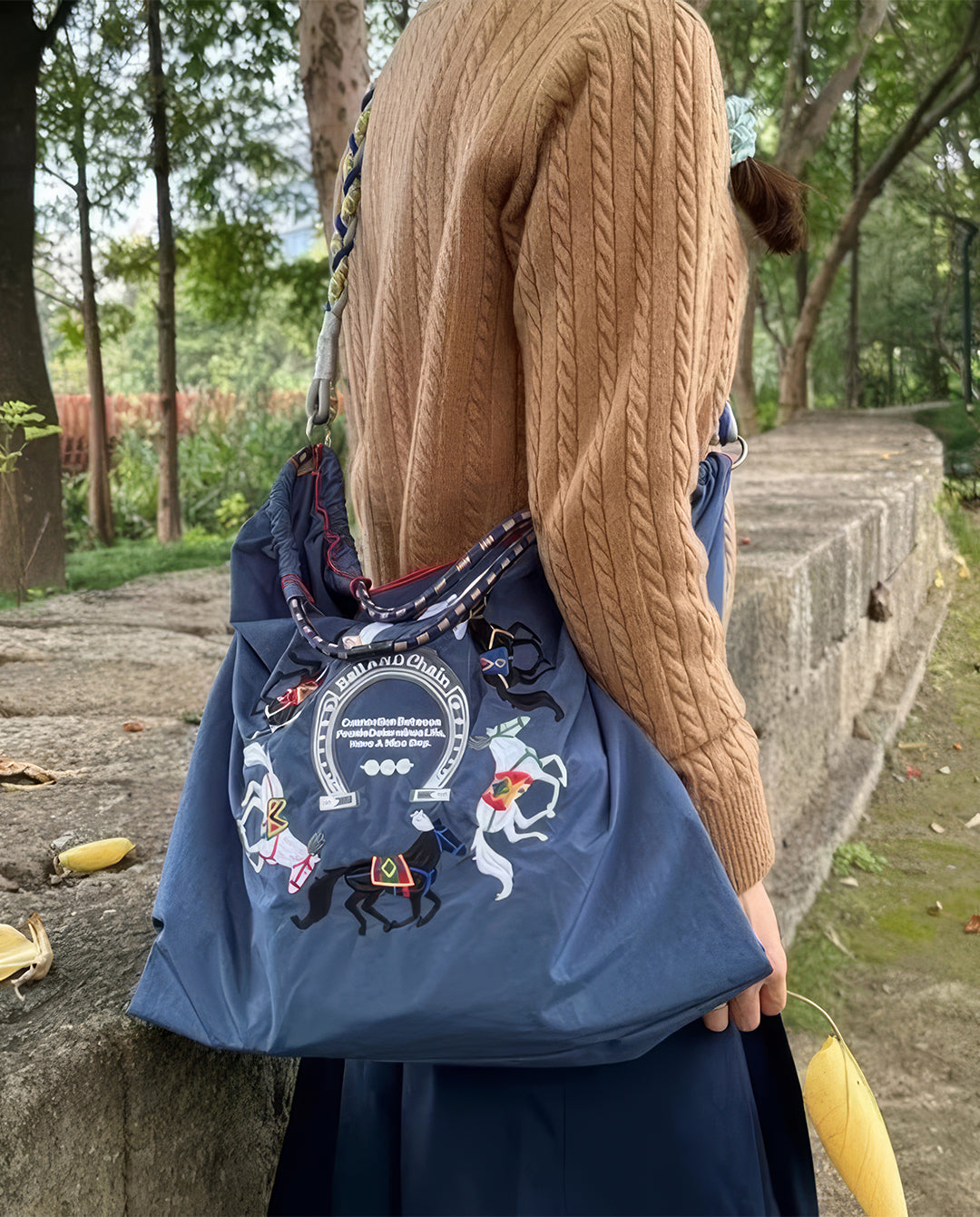 Bail&chain waterproof bag _ medium size