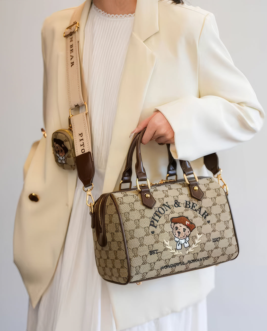Piton & Bear - Boston Bag