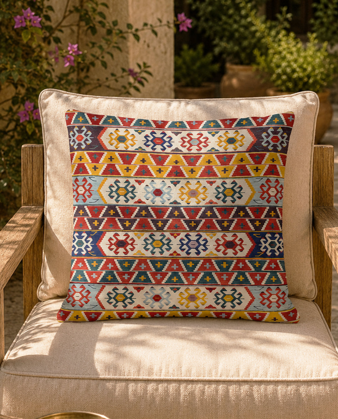 Turkish Kilim - bundle ( set of cushions + tapestry )