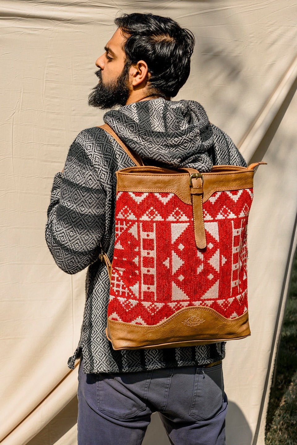 Backpacks - afghani carpet