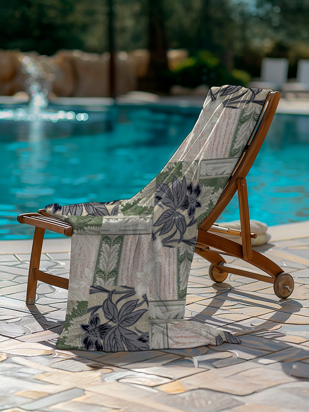 Ved - Beach Mat (printed fabric)