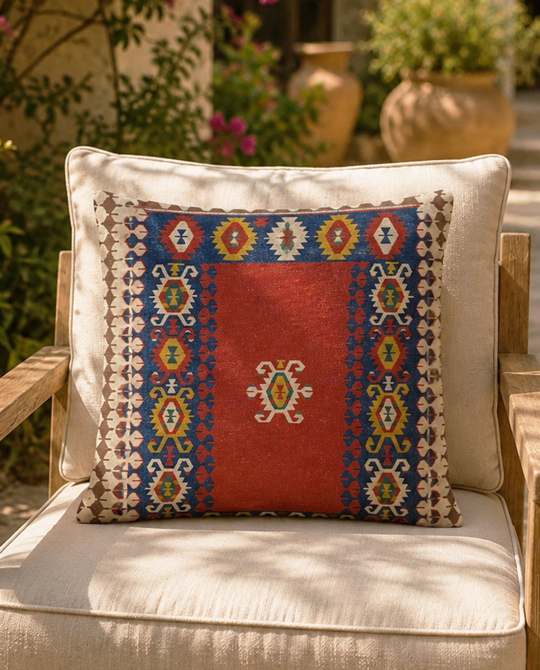 Turkish Kilim - bundle ( set of cushions + tapestry )