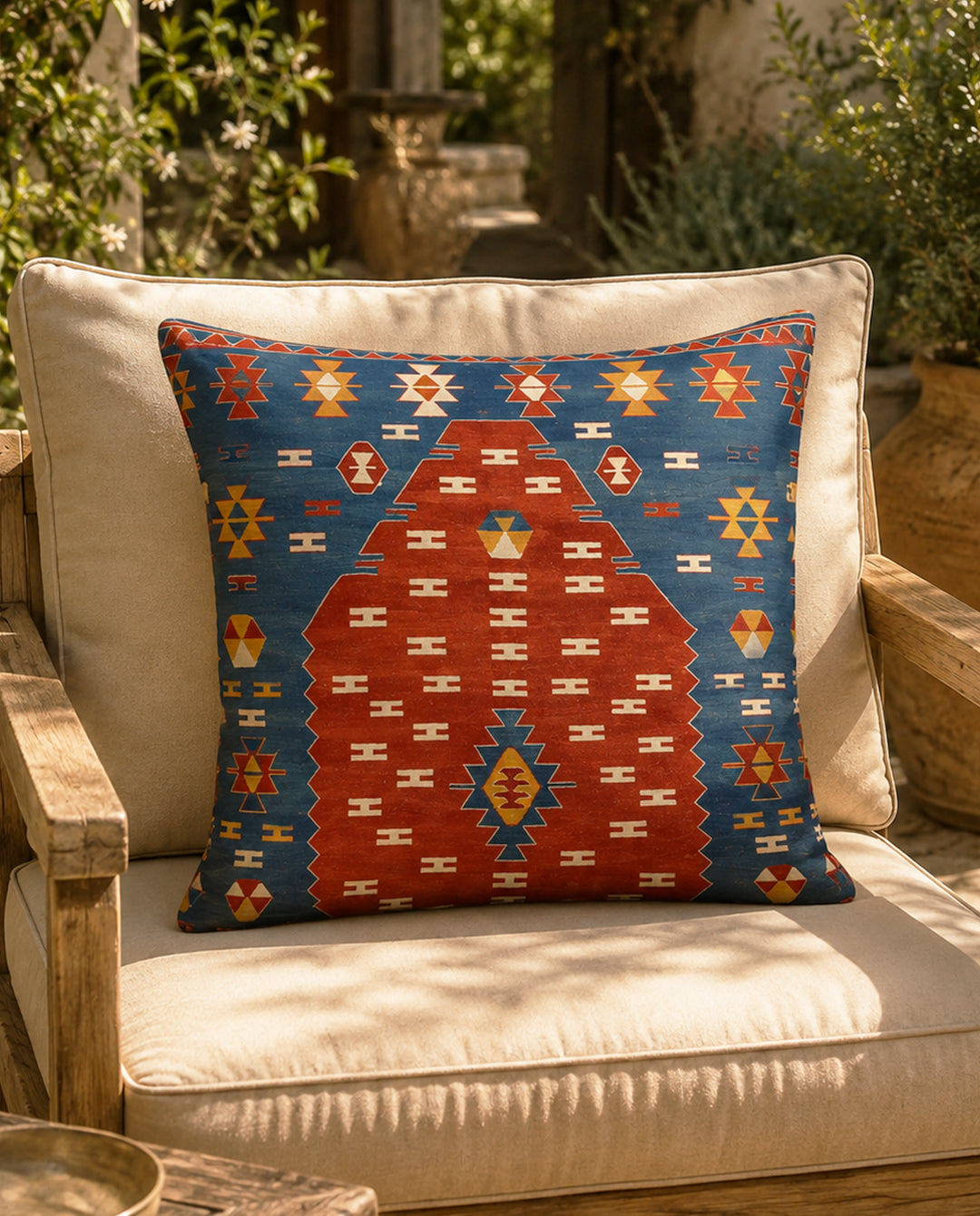 Turkish Kilim - bundle ( set of cushions + tapestry )