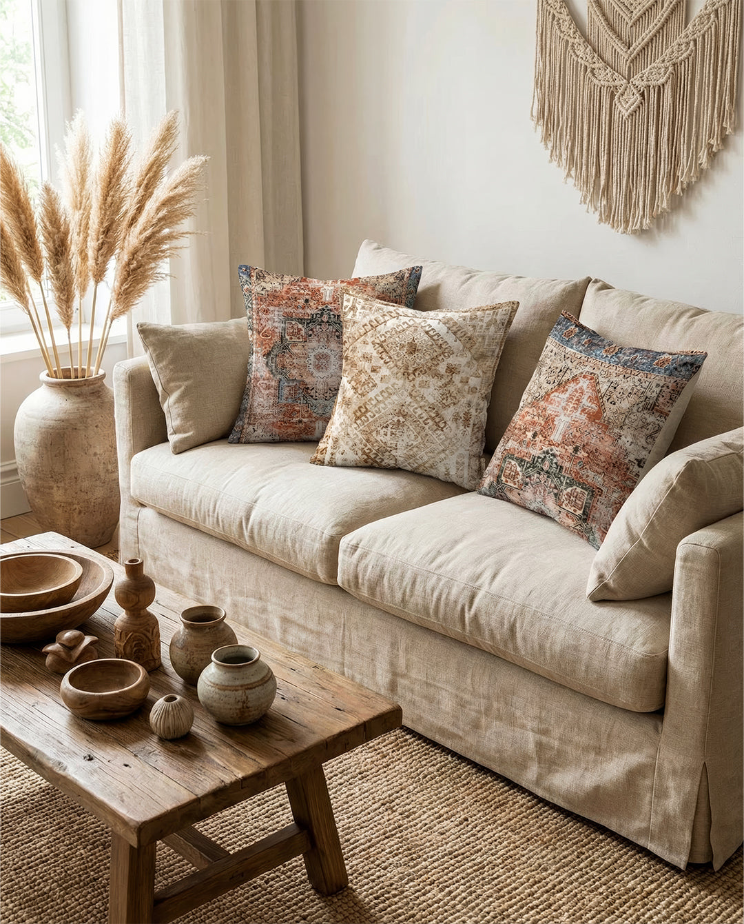 Shirvan Design Cushion Set – 3 Pieces