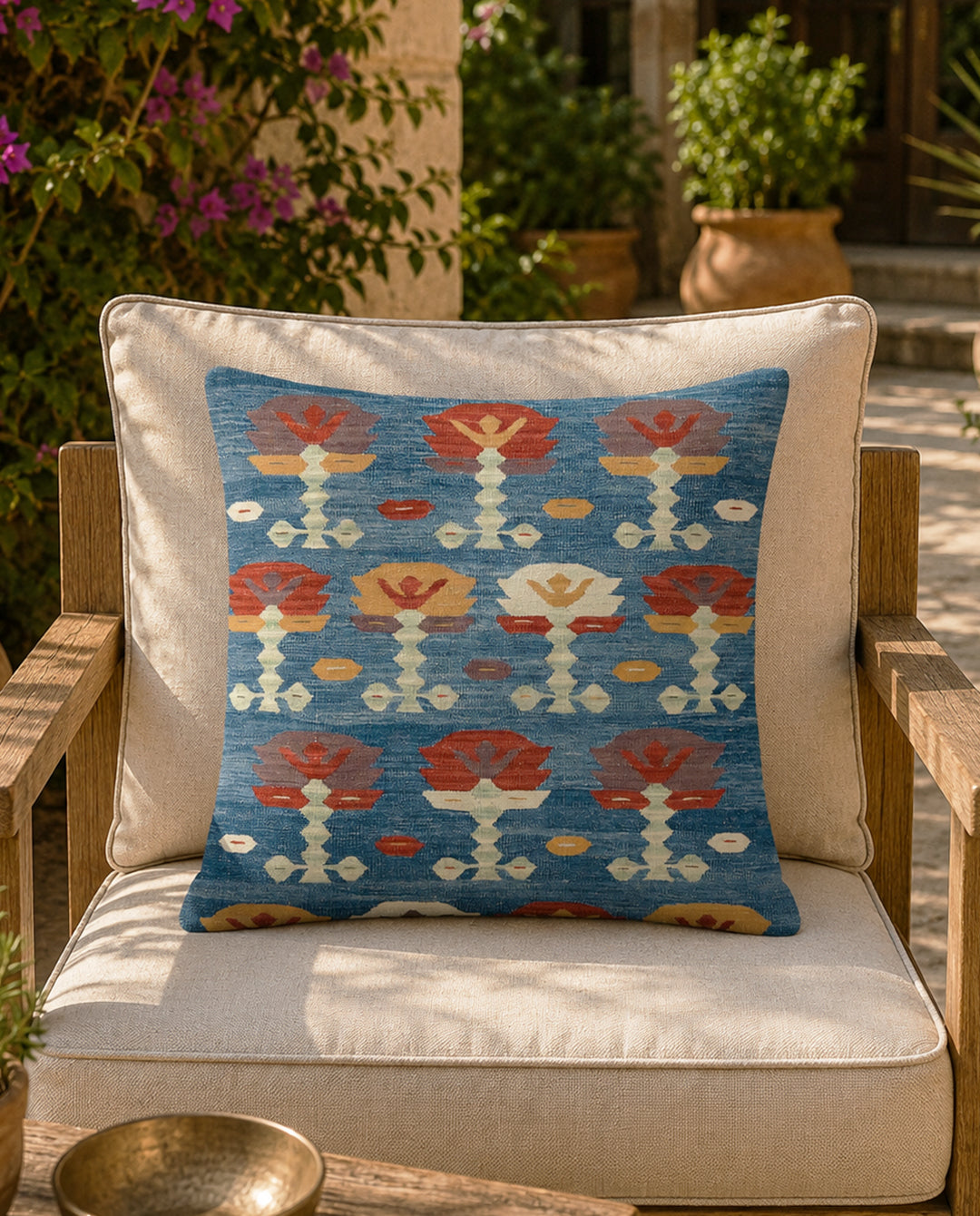 Turkish Kilim - bundle ( set of cushions + tapestry )