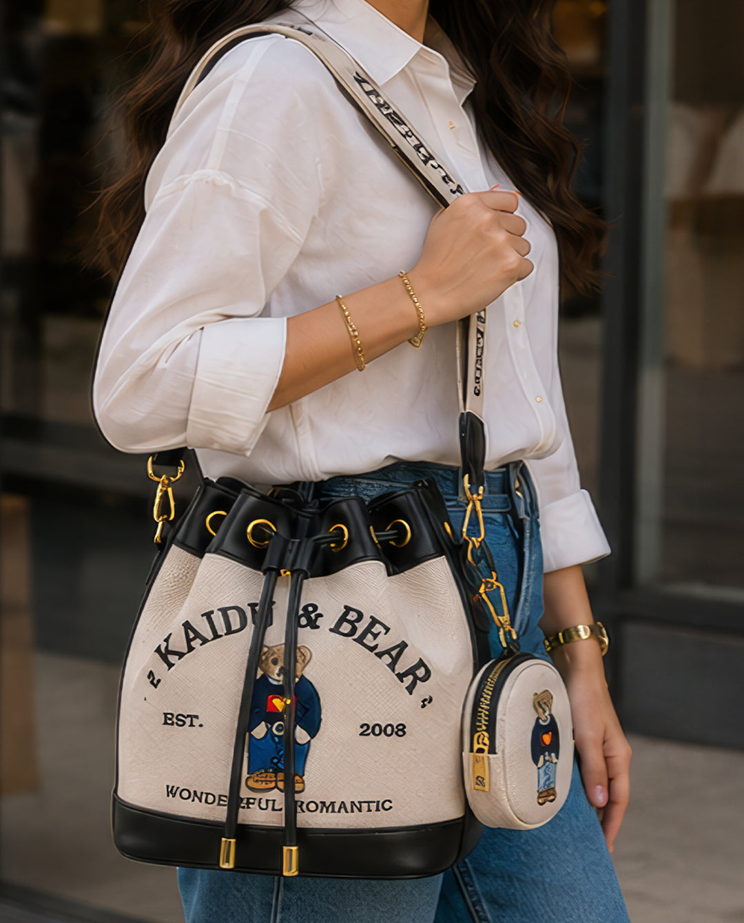 KAIDI & BEAR - bucket bag