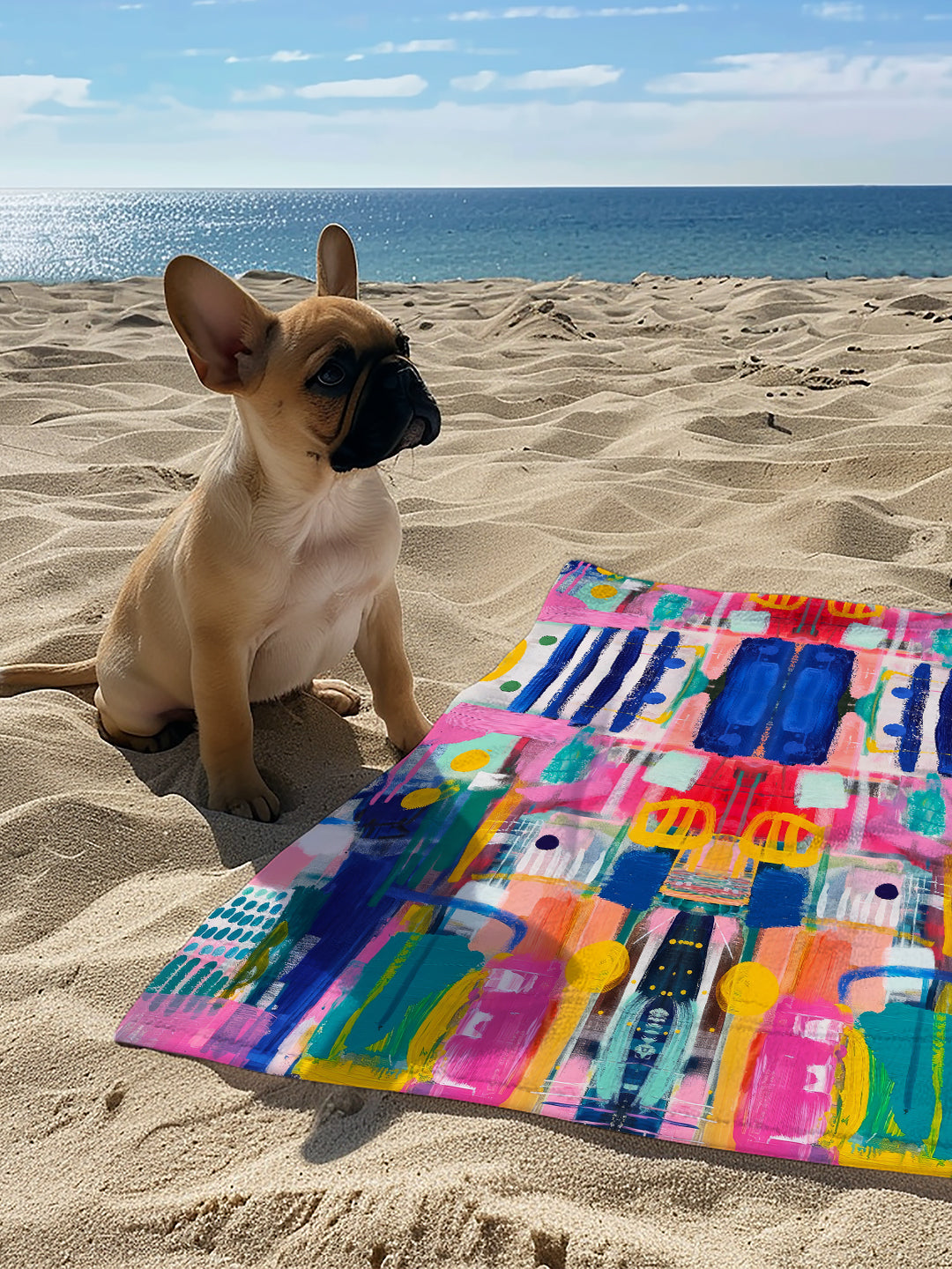 Vivaan - Beach Mat (printed fabric)