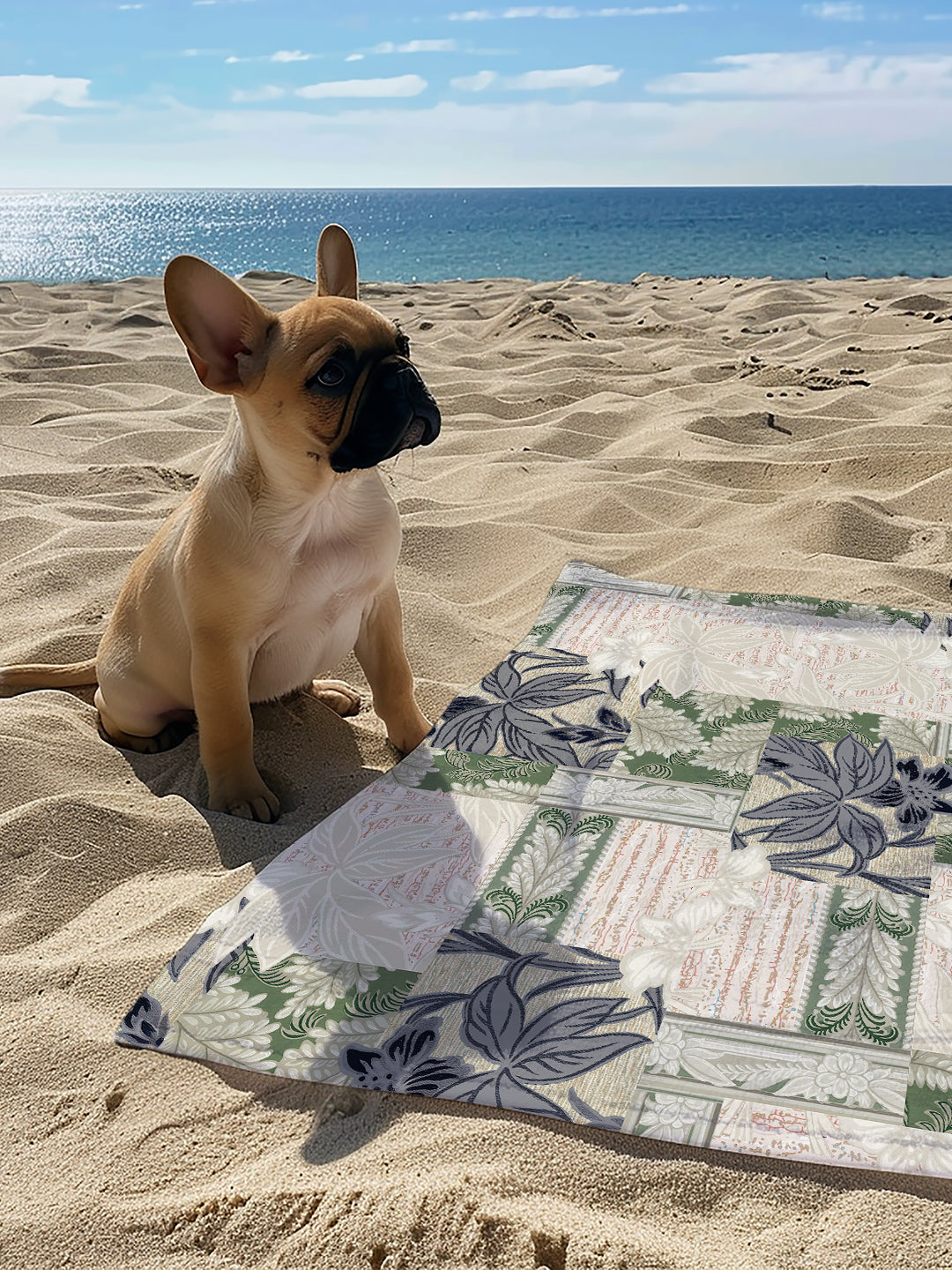 Ved - Beach Mat (printed fabric)