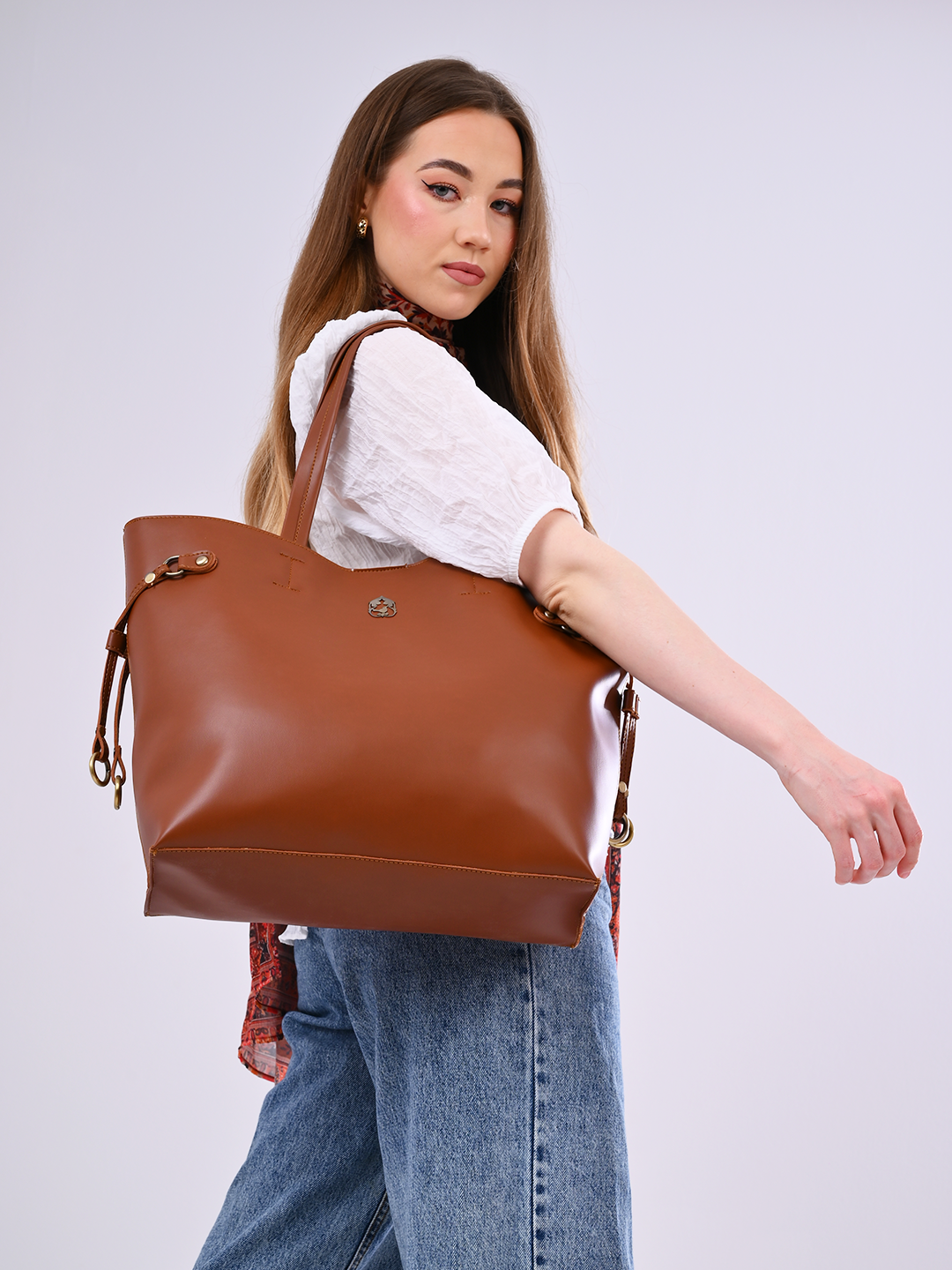 Zâda handbag (2 Bags) - Camel