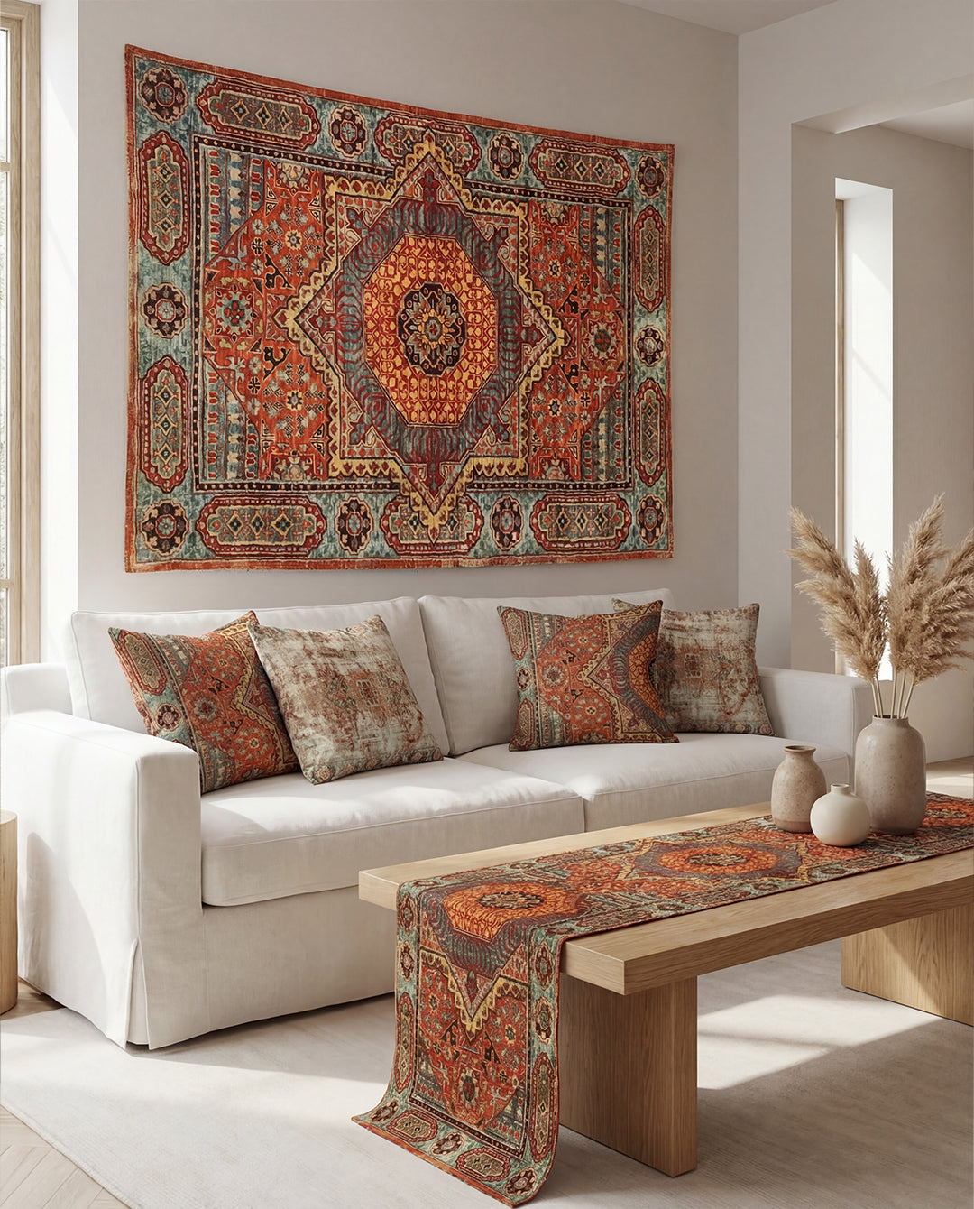 Ukba - Bundle (Tapestry + 4 Cushions + Runner)