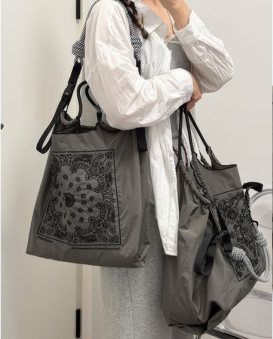 Bail&chain waterproof bag _ medium size