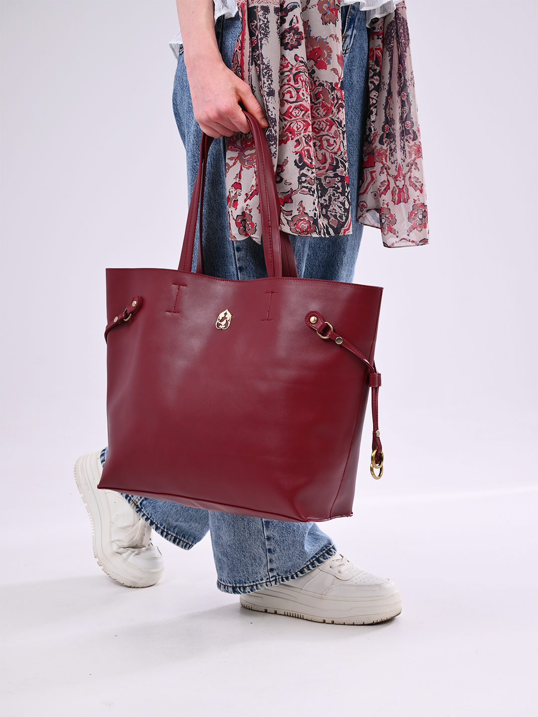 Zâda handbag (2 Bags) - Burgundy