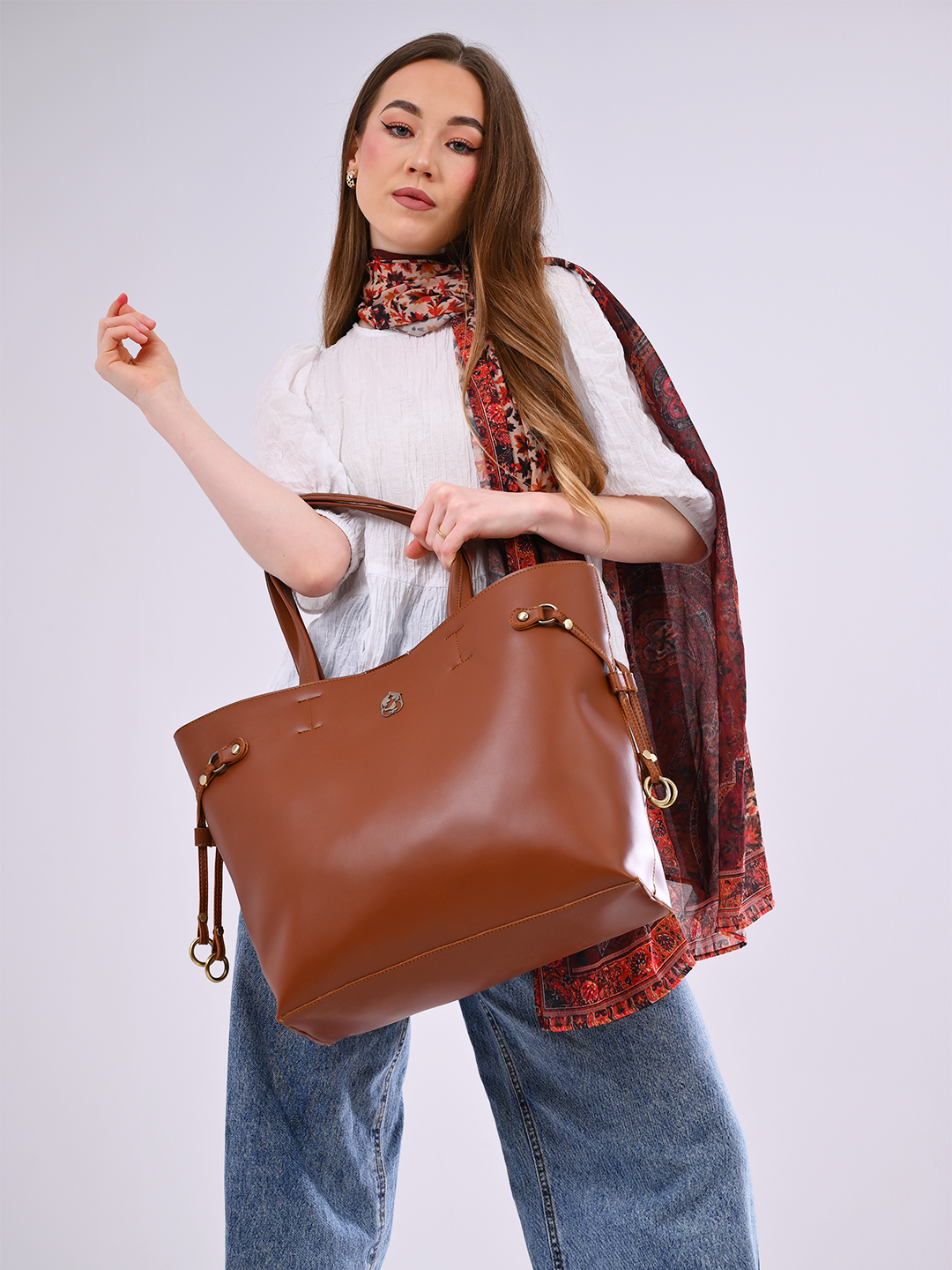 Zâda handbag (2 Bags) - Camel