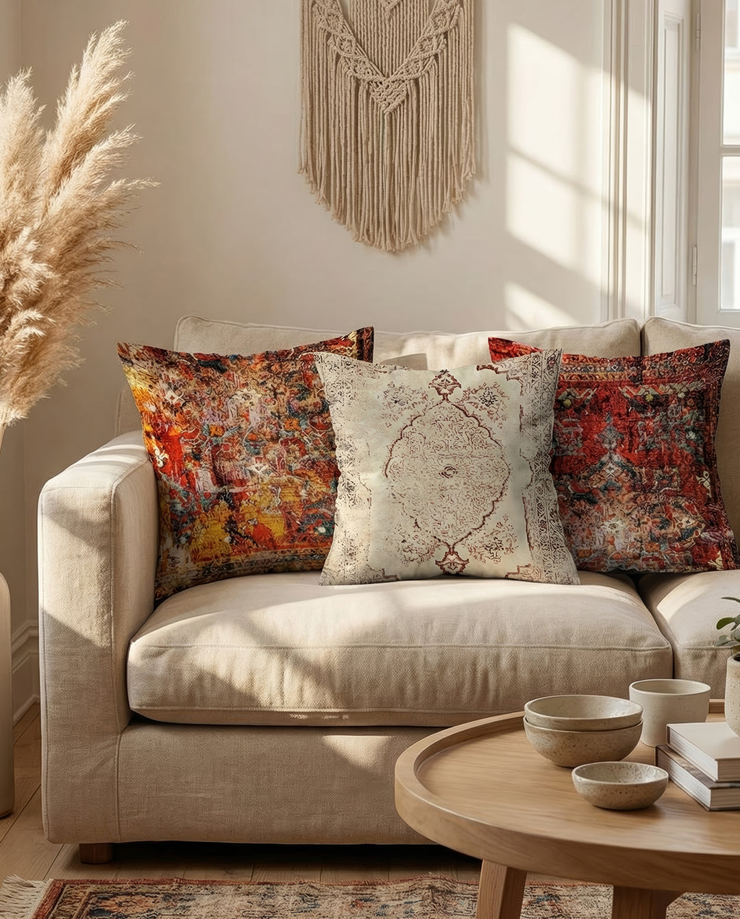 Persian Bahman Cushion Set – 3 Pieces