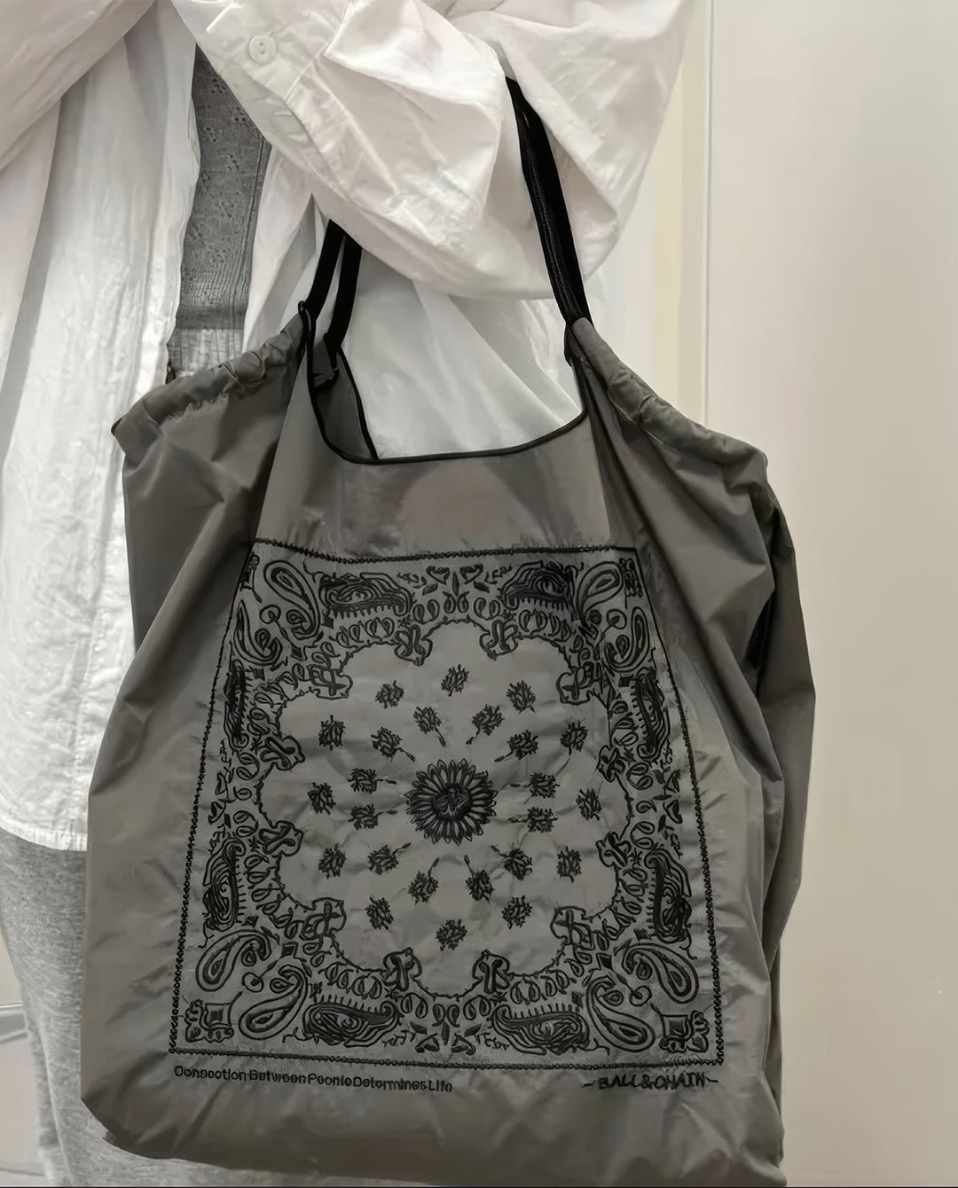 Bail&chain waterproof bag _ medium size