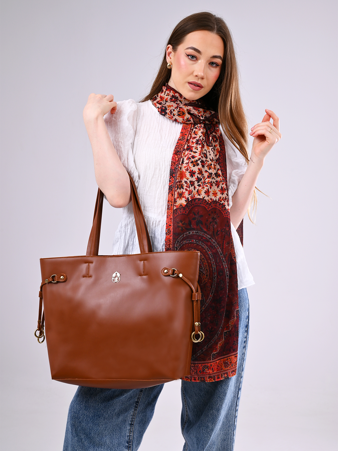 Zâda handbag (2 Bags) - Camel