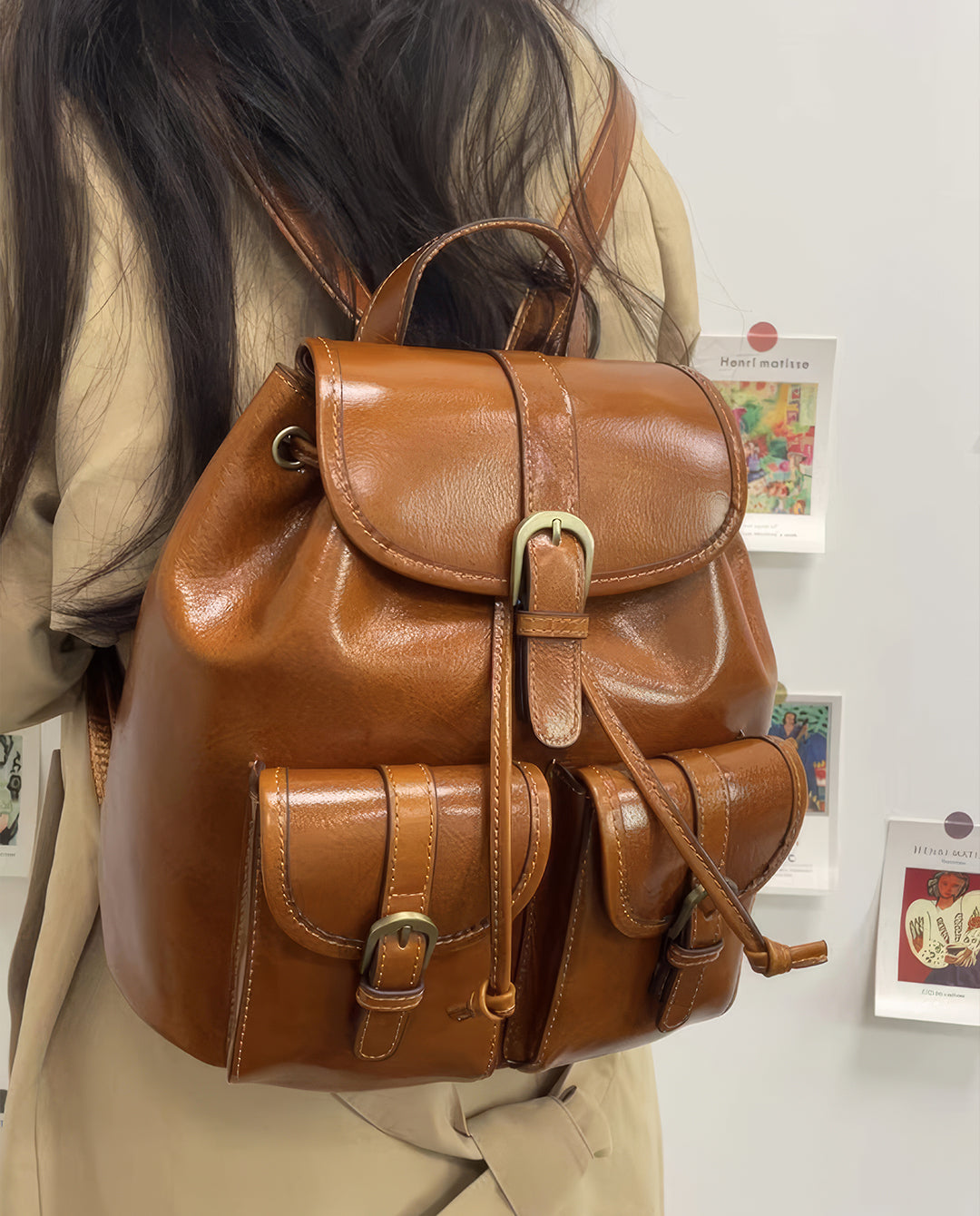Azady _ Vintage Backpack