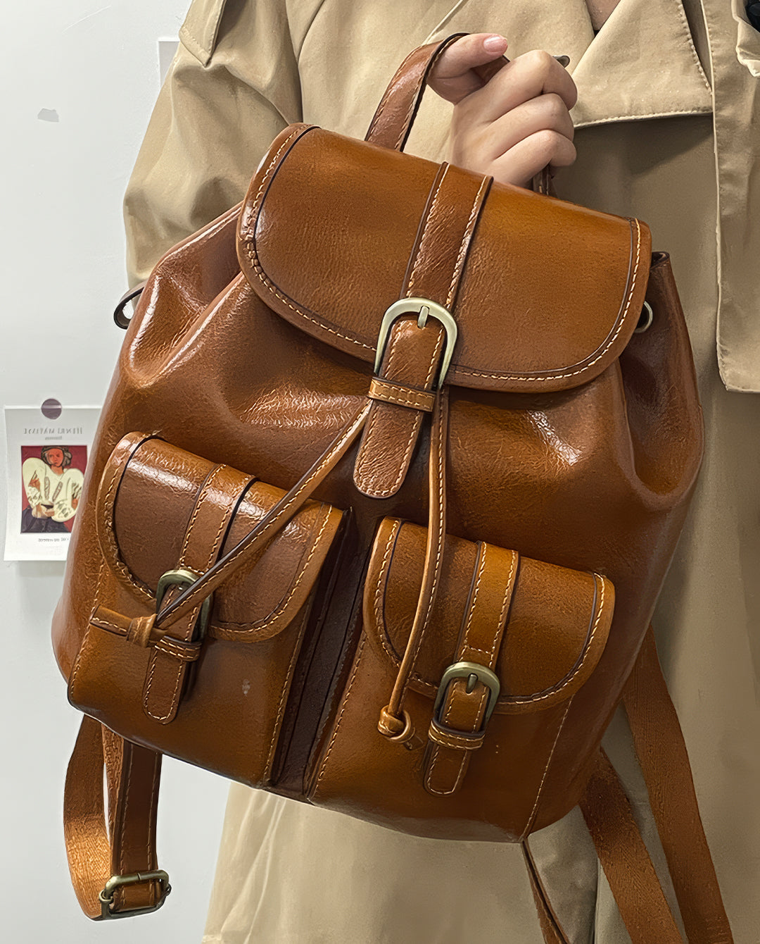 Azady _ Vintage Backpack