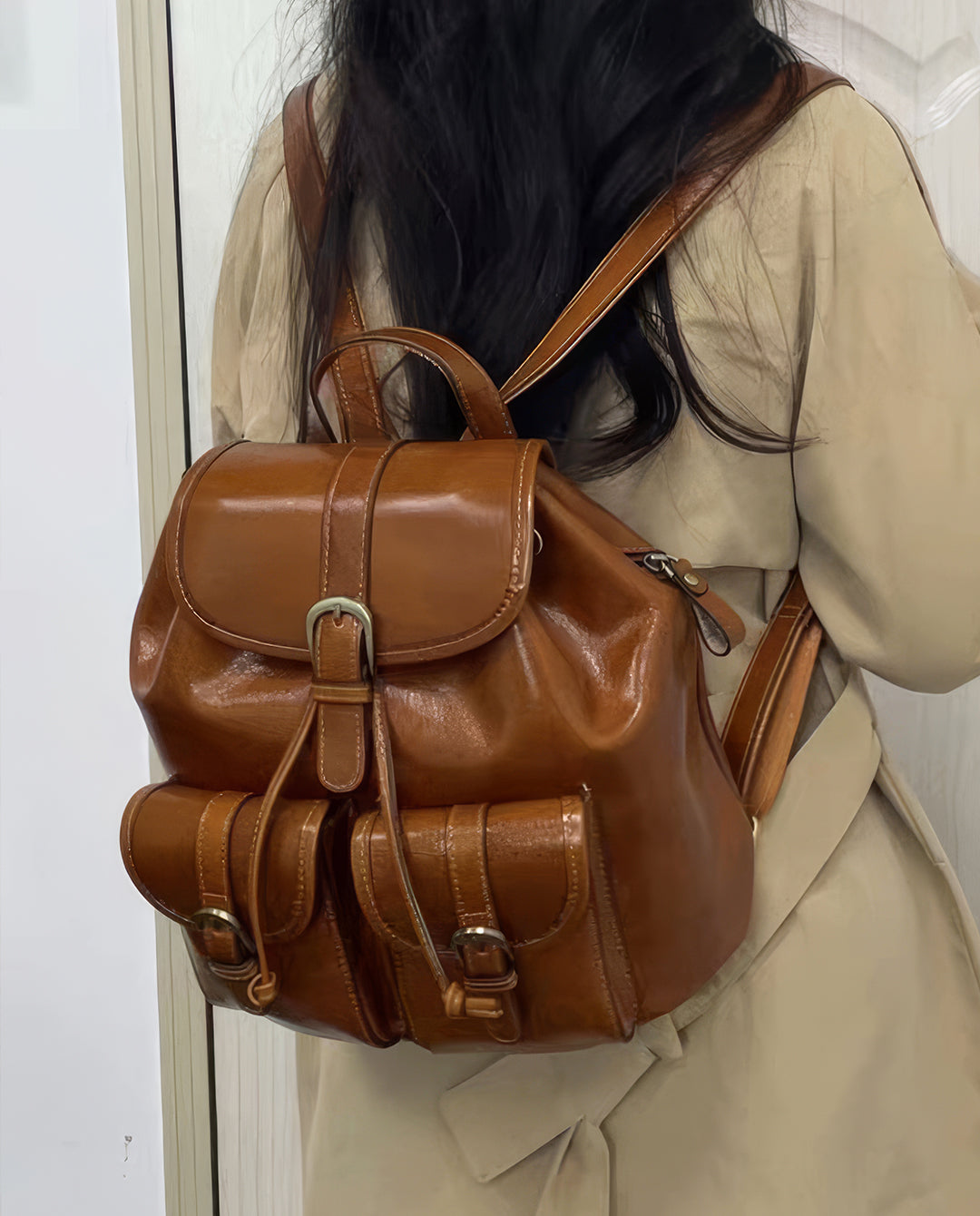 Azady _ Vintage Backpack