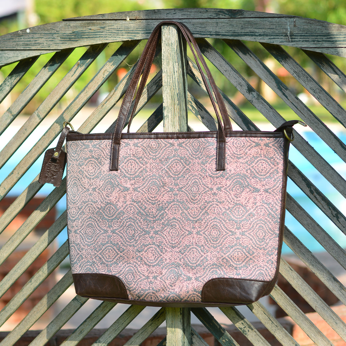 Persian Pattern _Shoulder / Cross Bag_Brown