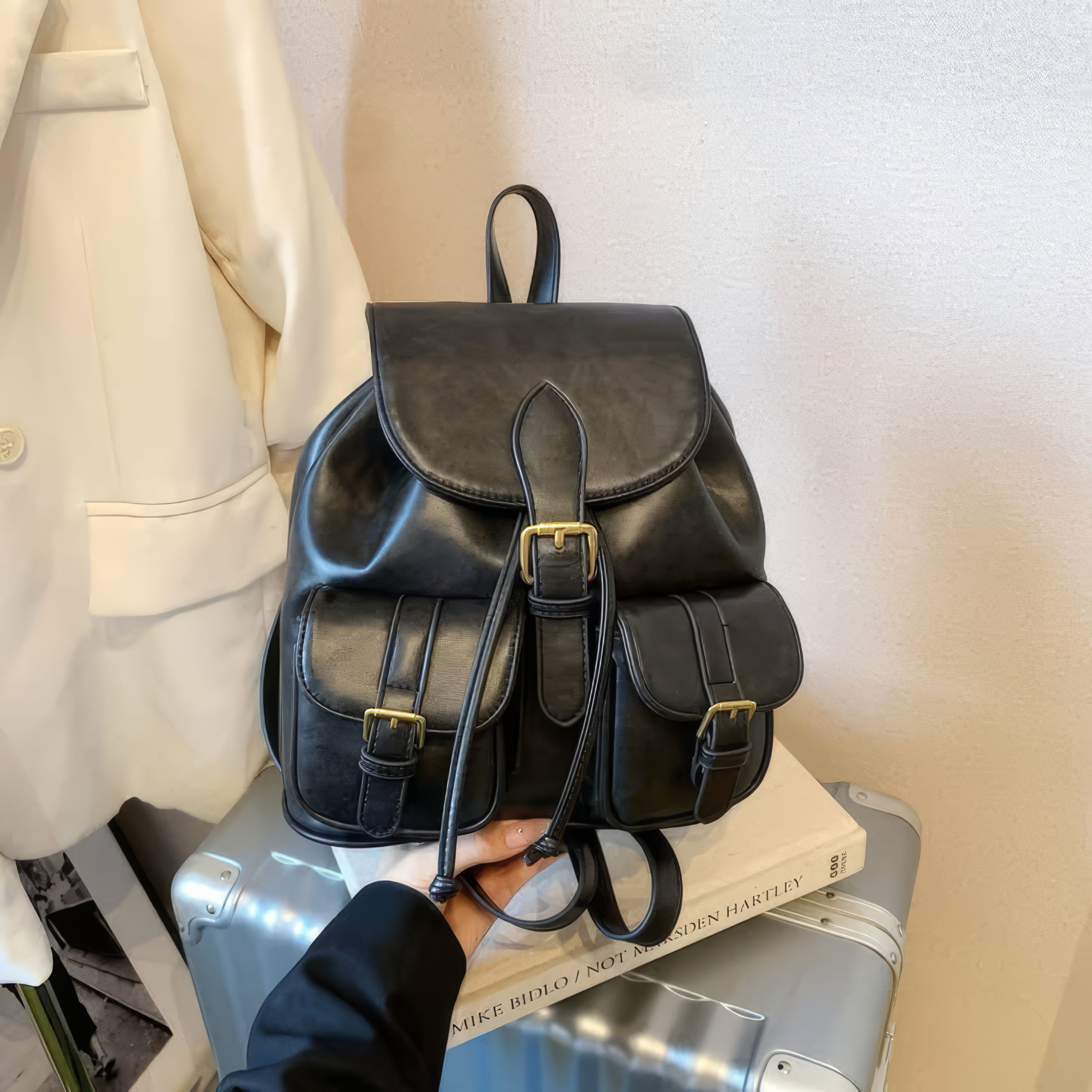 Azady _ Vintage Backpack