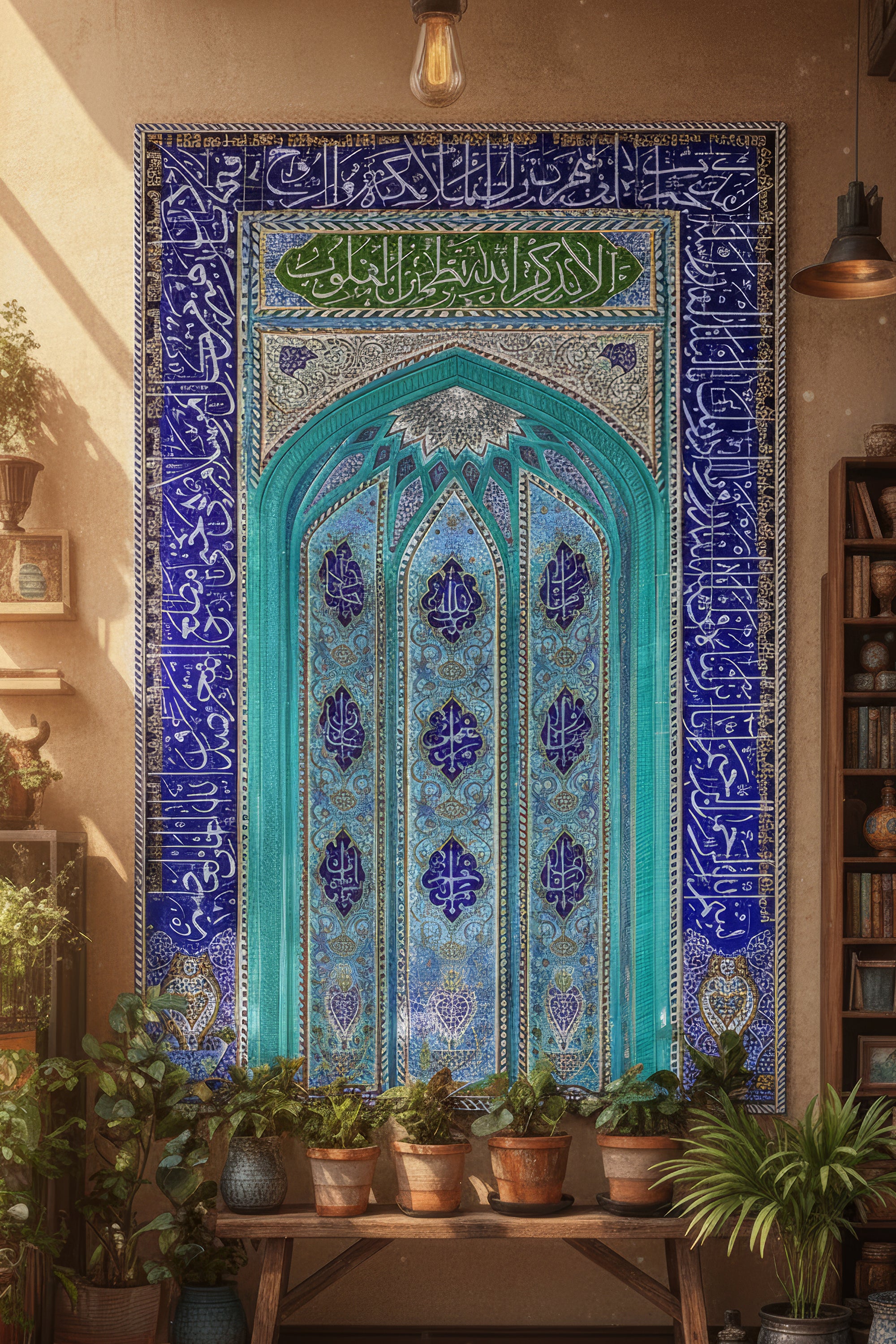 Mihrab tapestry