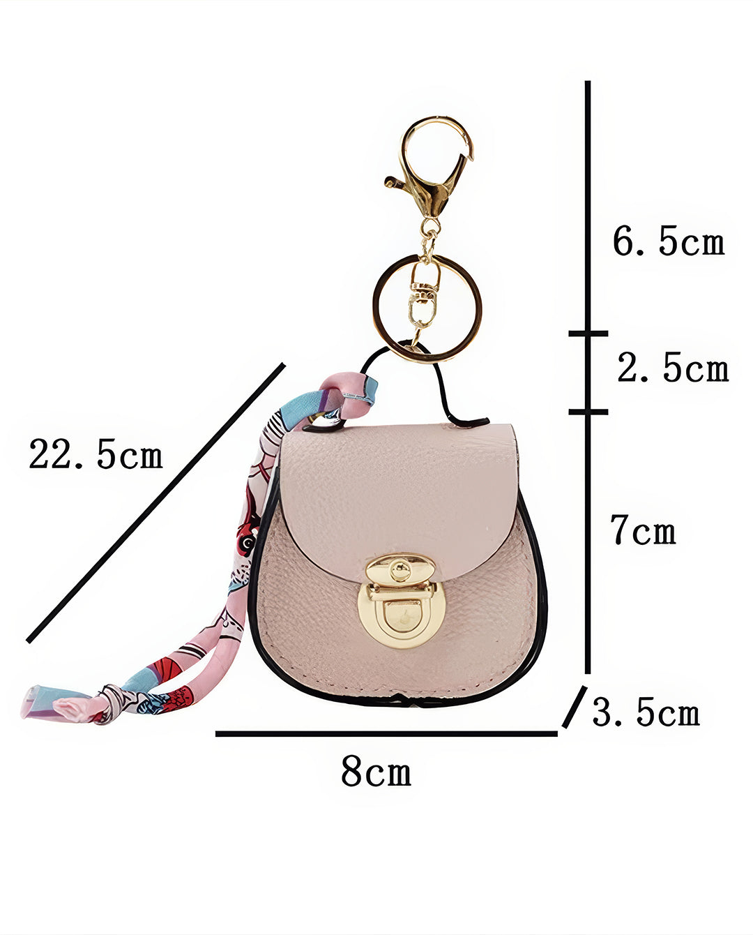 mini handbag keychain