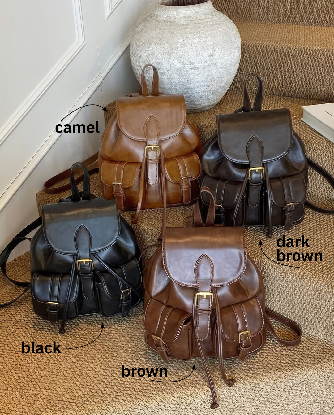 Azady _ Vintage Backpack