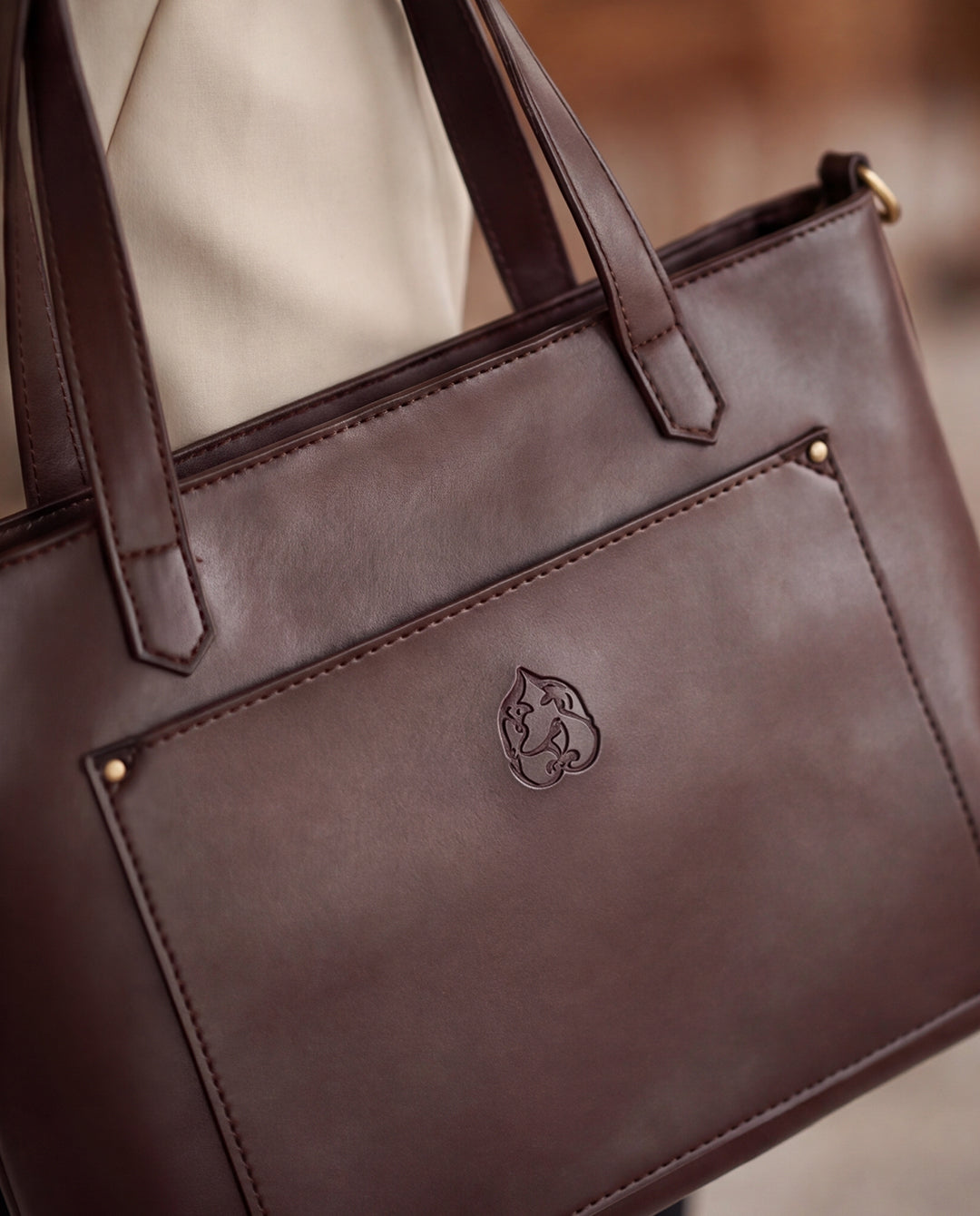 Pouya leather bag - brown