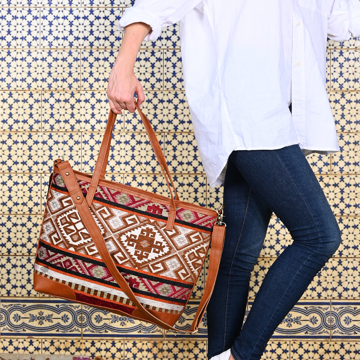 Bedouin art _Shoulder/Cross Bag _ Camel