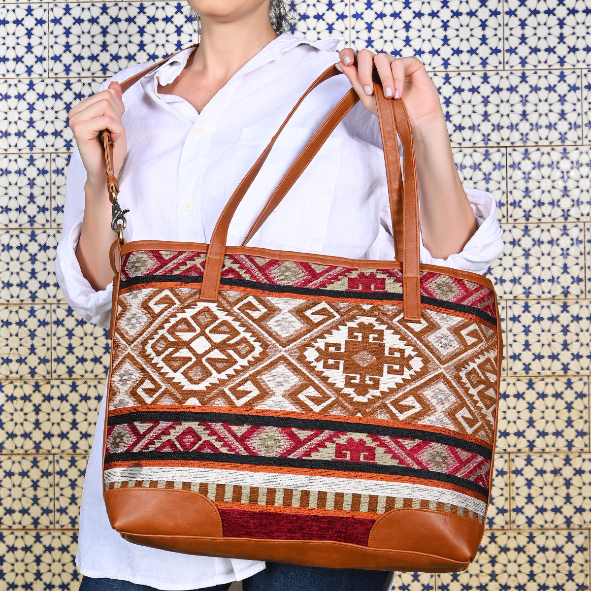 Bedouin art _Shoulder/Cross Bag _ Camel