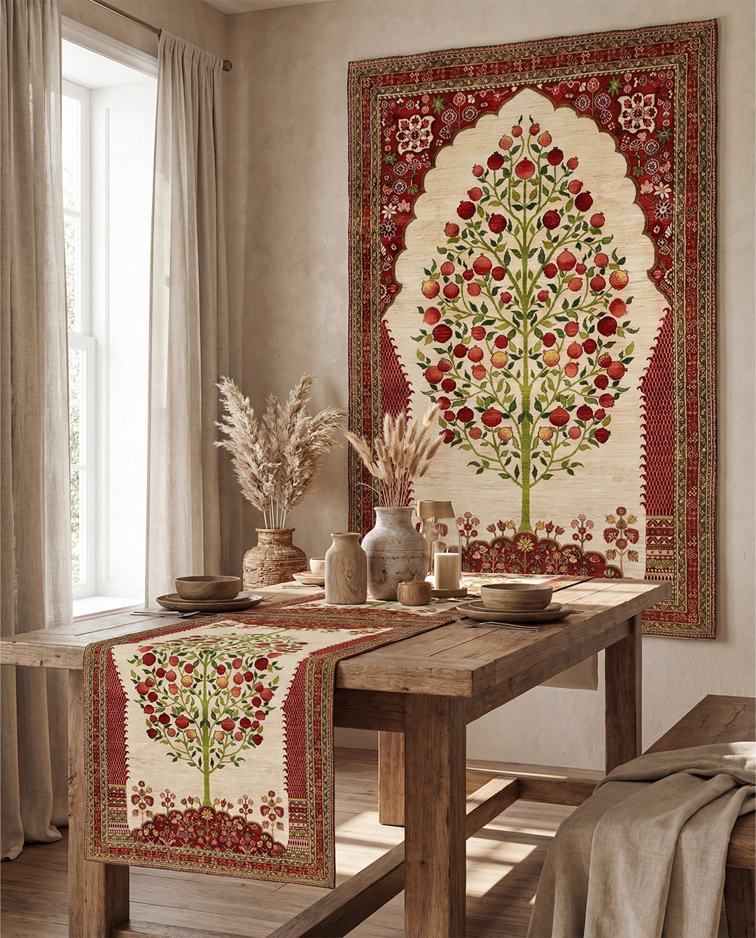 Aalia - Bundle (Tapestry + Runner)