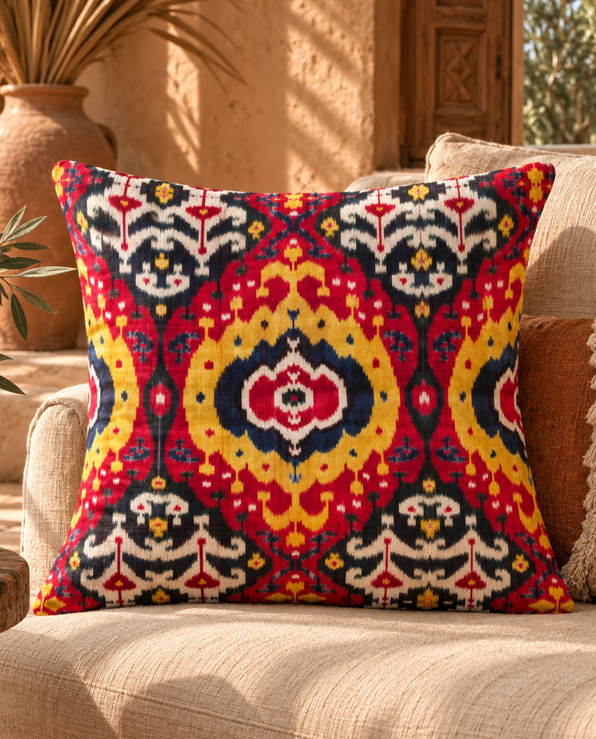 IKAT - Bundle ( Tapestry + Cushion covers + Runner )