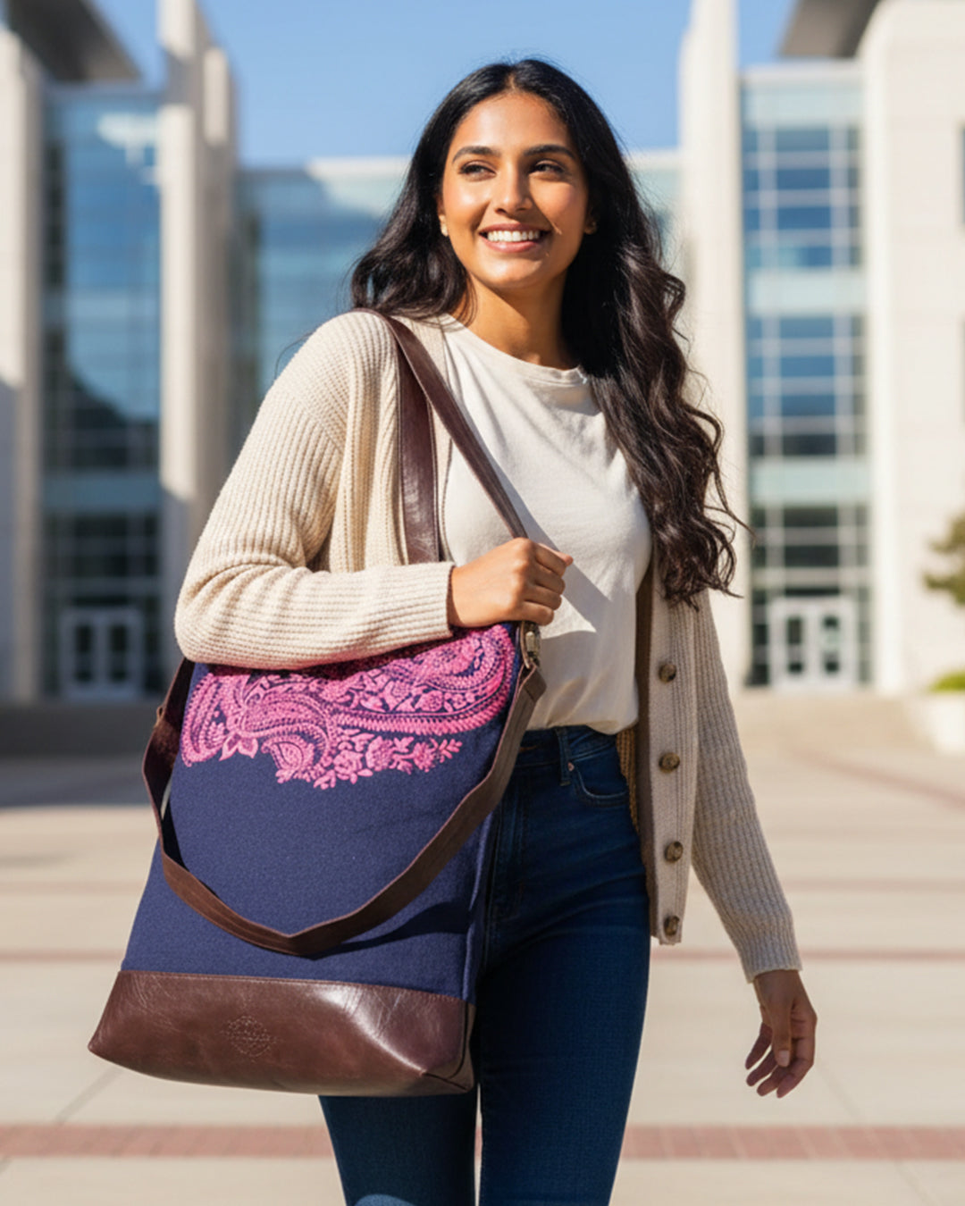 Tote Bag ( Navy )