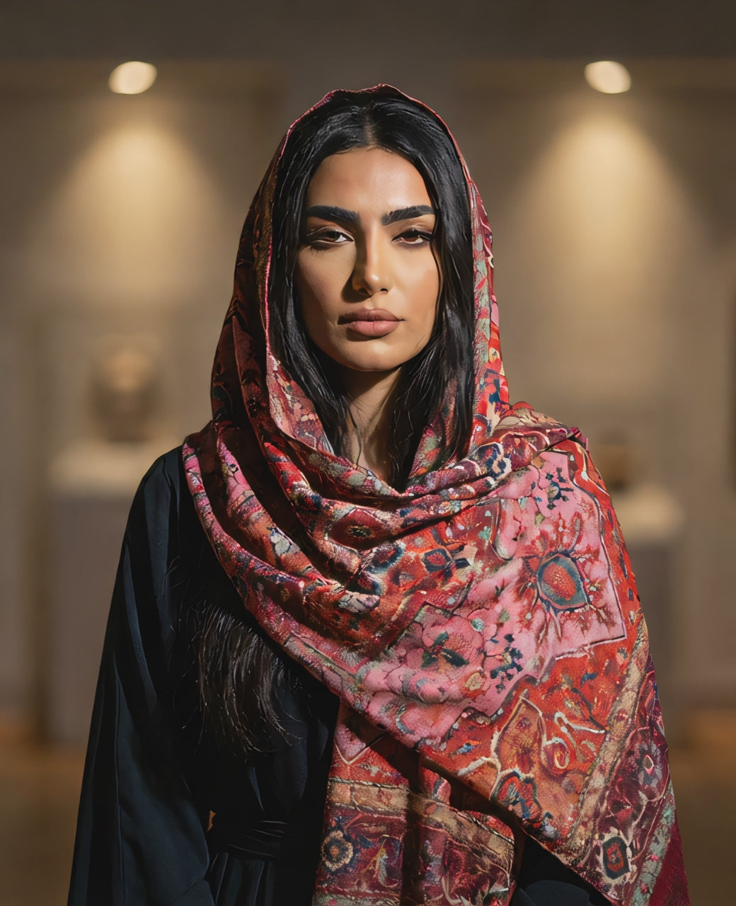 Zehra Chiffon Scarf - for woman