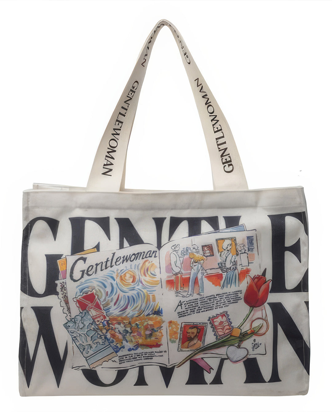 Gentlewoman Printed Tote Bag