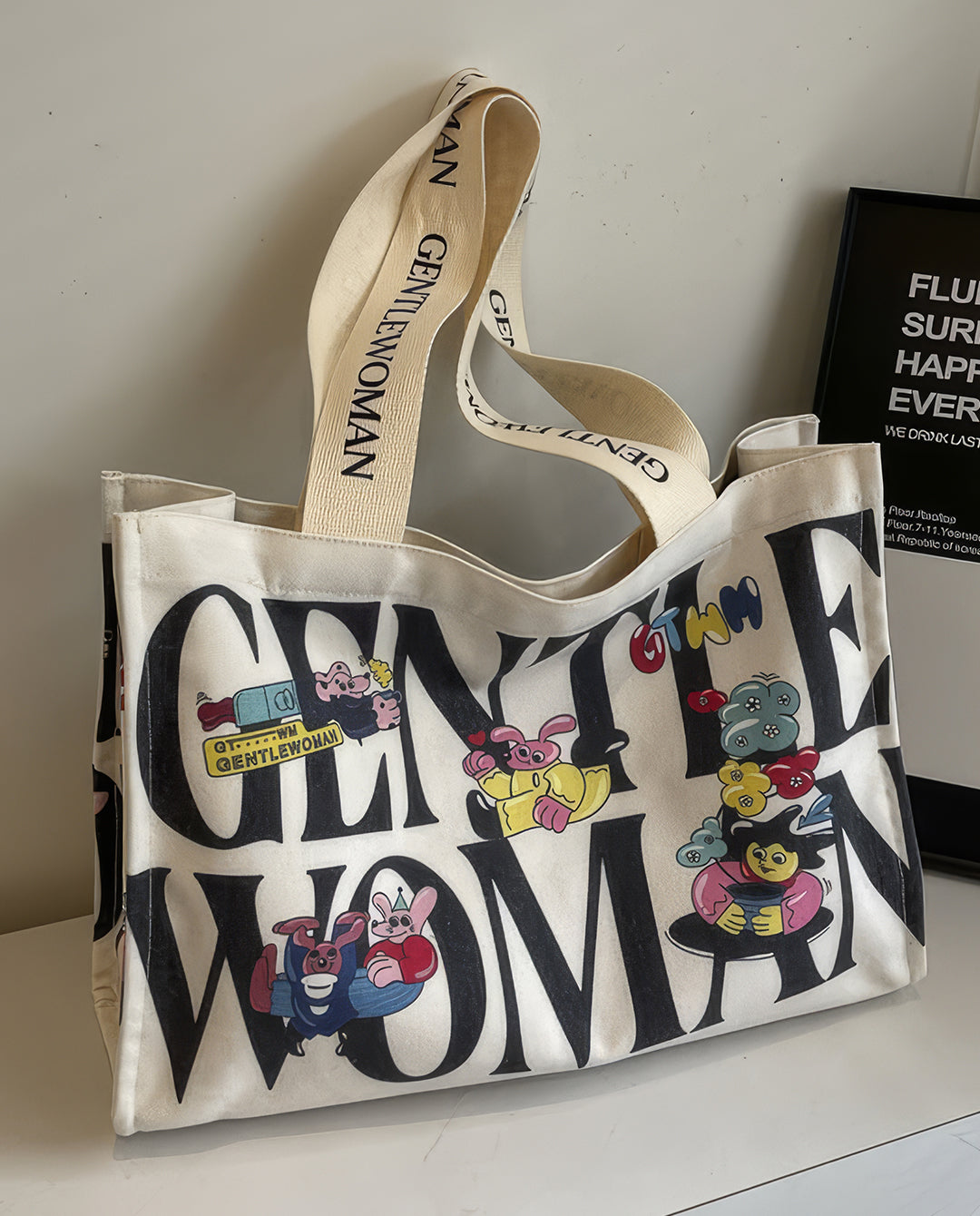 Gentlewoman Printed Tote Bag