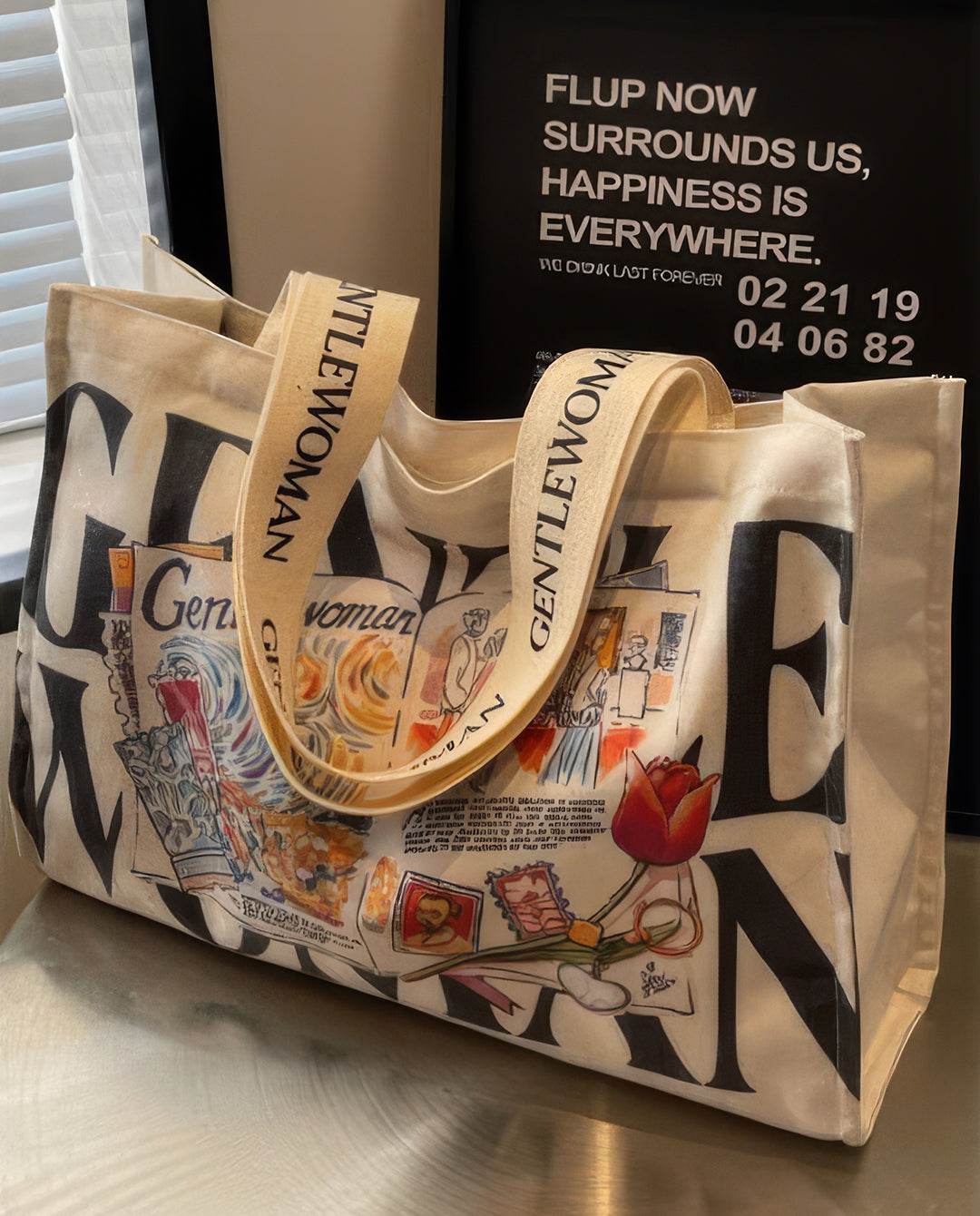 Gentlewoman Printed Tote Bag