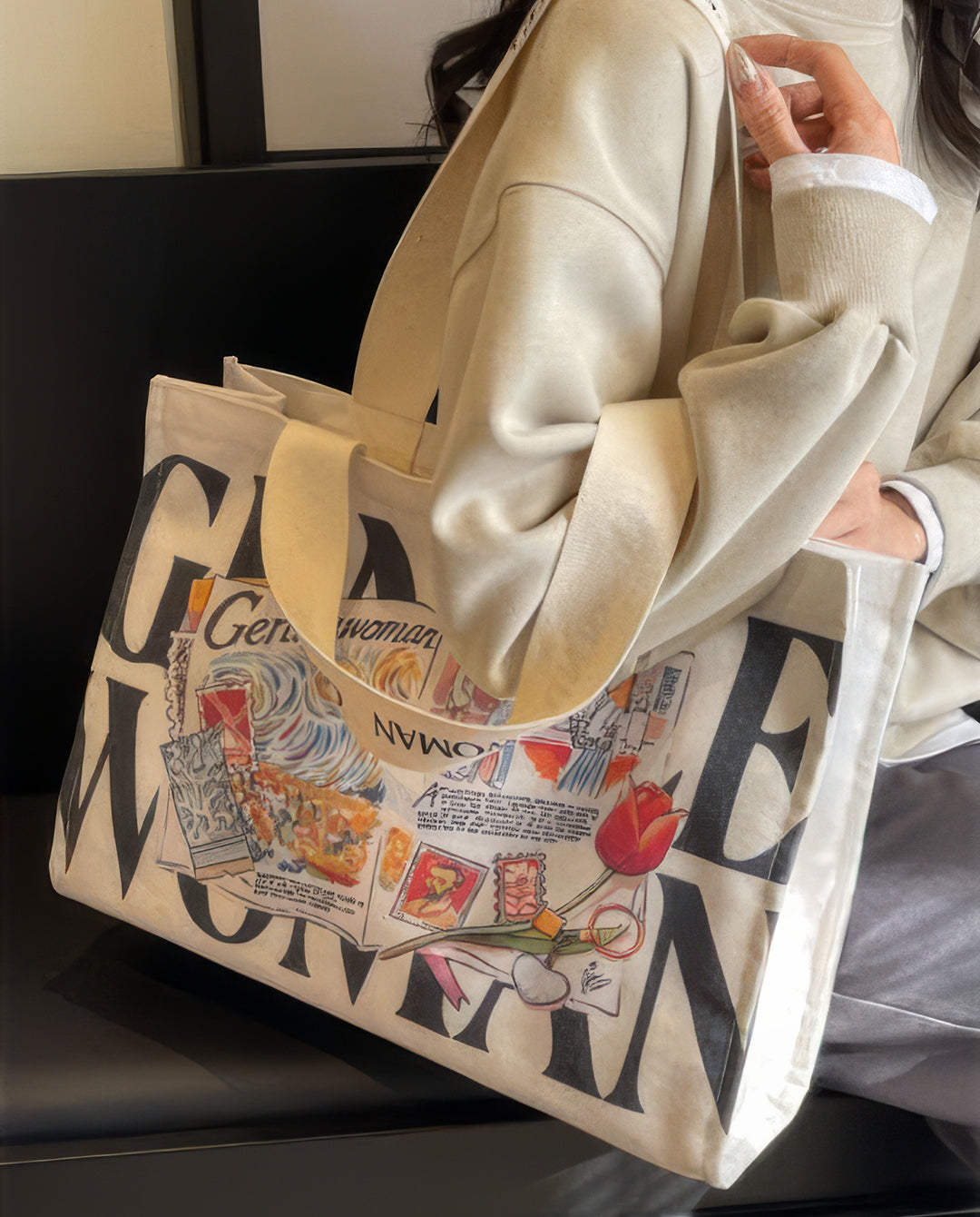 Gentlewoman Printed Tote Bag