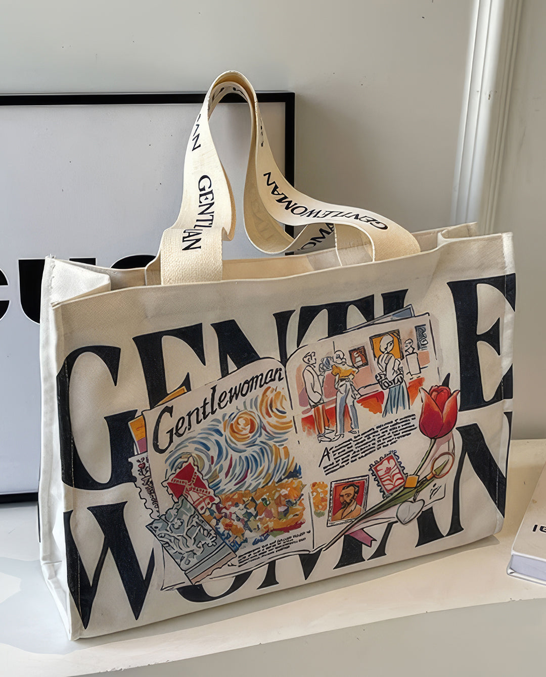 Gentlewoman Printed Tote Bag