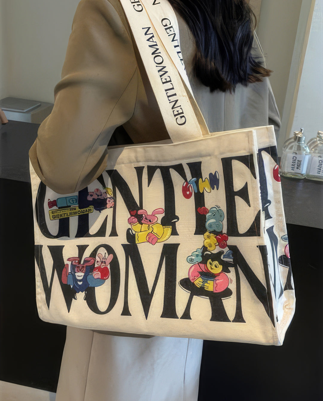 Gentlewoman Printed Tote Bag