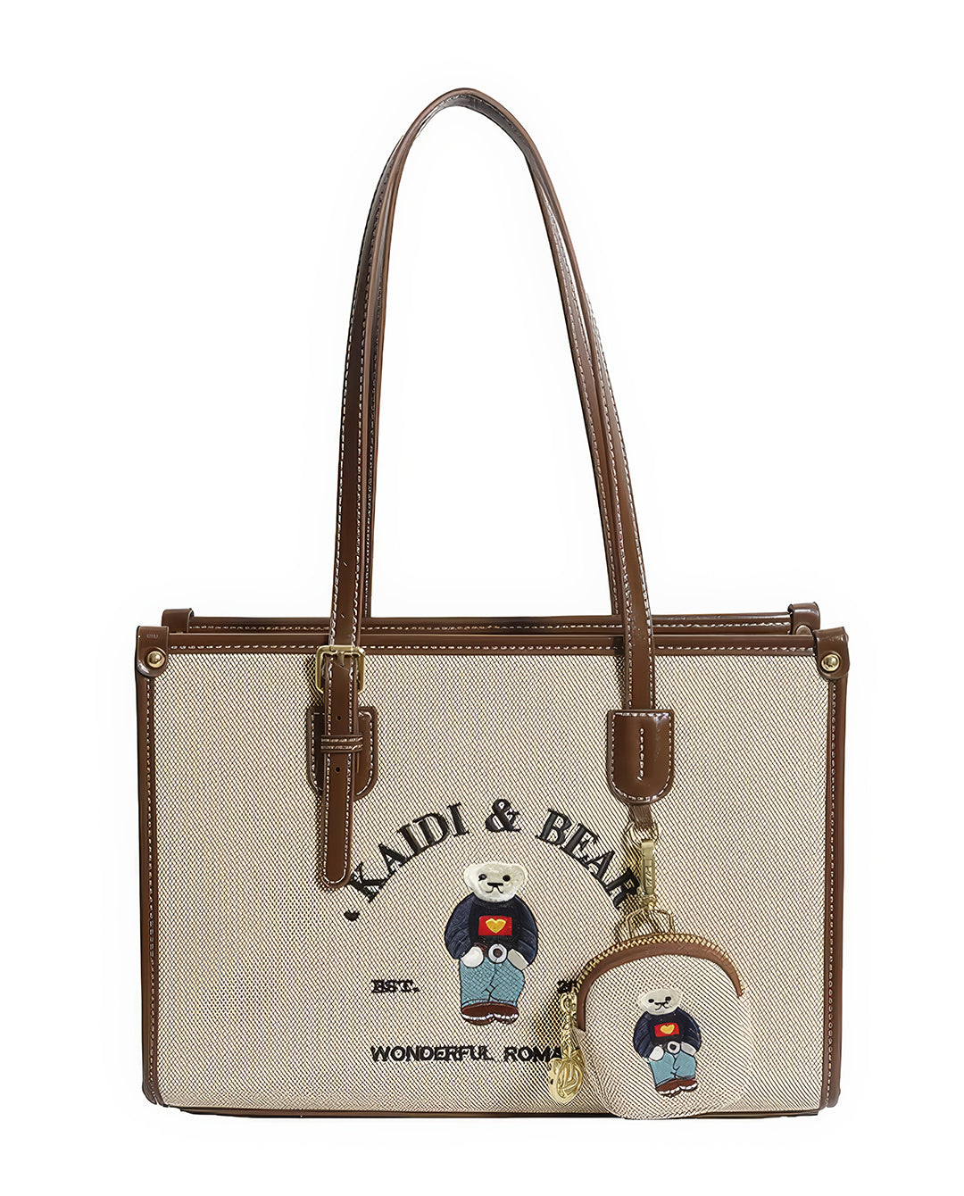 KAIDI & BEAR Canvas Tote Bag