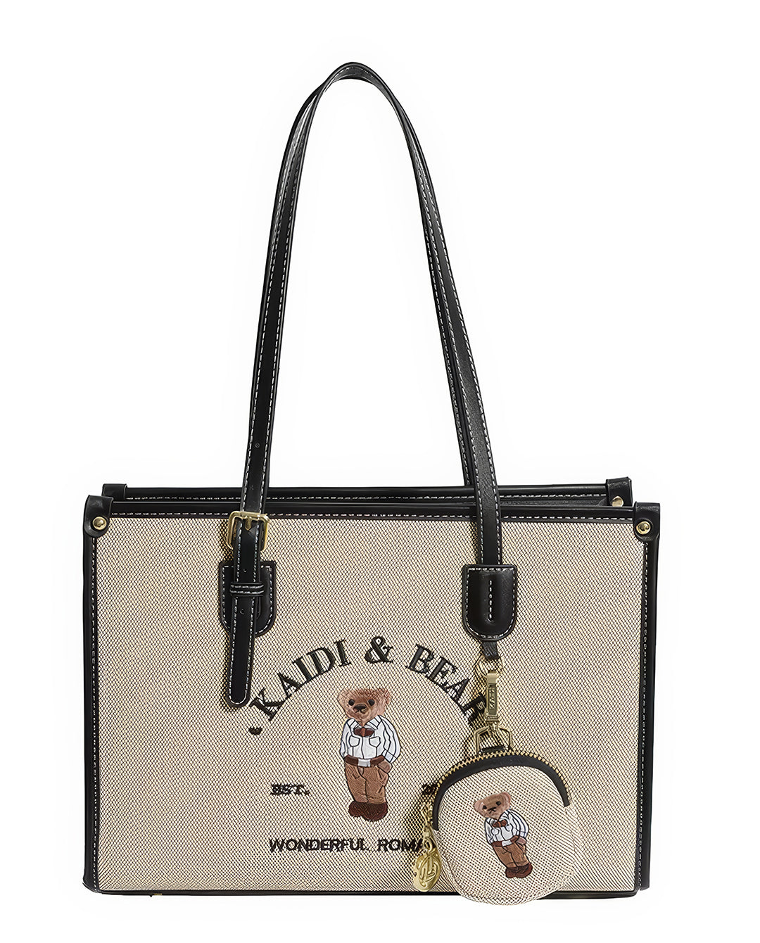 KAIDI & BEAR Canvas Tote Bag