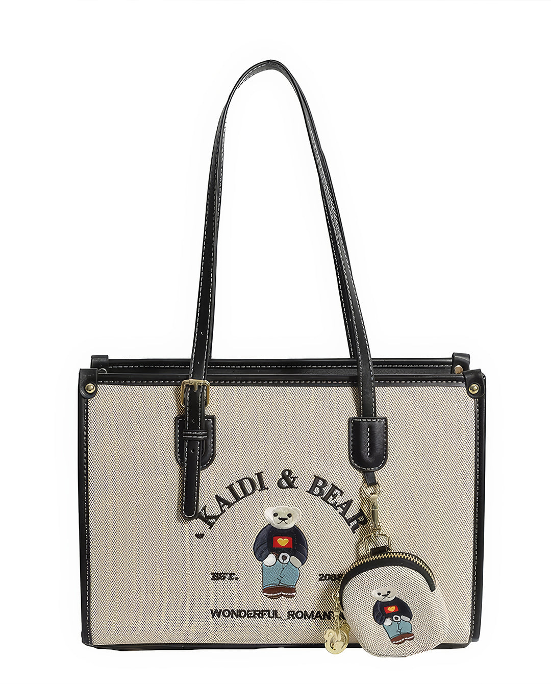 KAIDI & BEAR Canvas Tote Bag