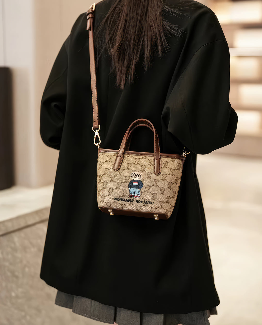 Piton & Bear - Mini Bear Canvas Bag