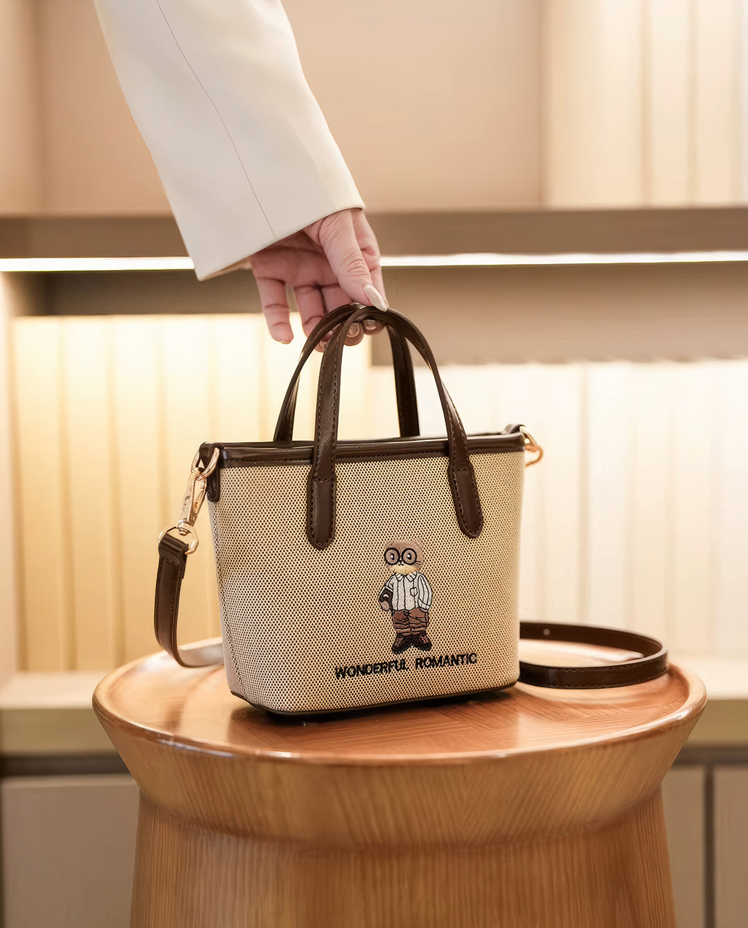 Piton & Bear - Mini Bear Canvas Bag